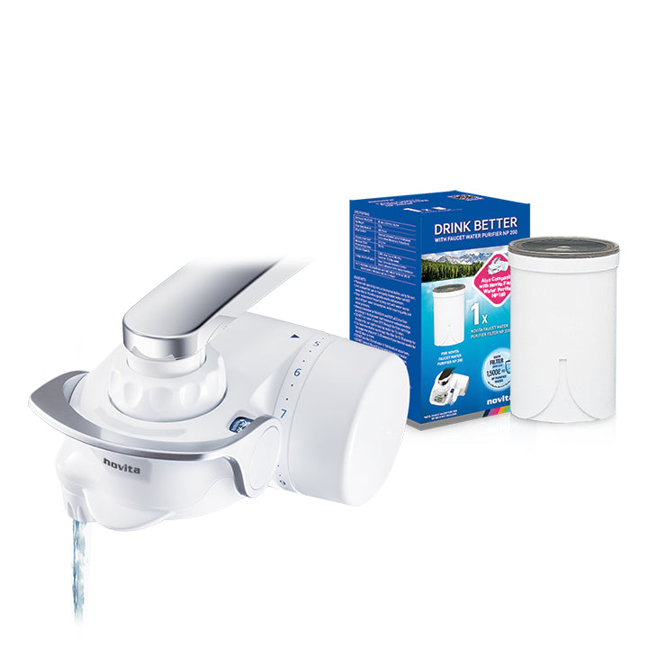 BUNDLE: NP180 FAUCET WATER PURIFIER + FILTER PACK