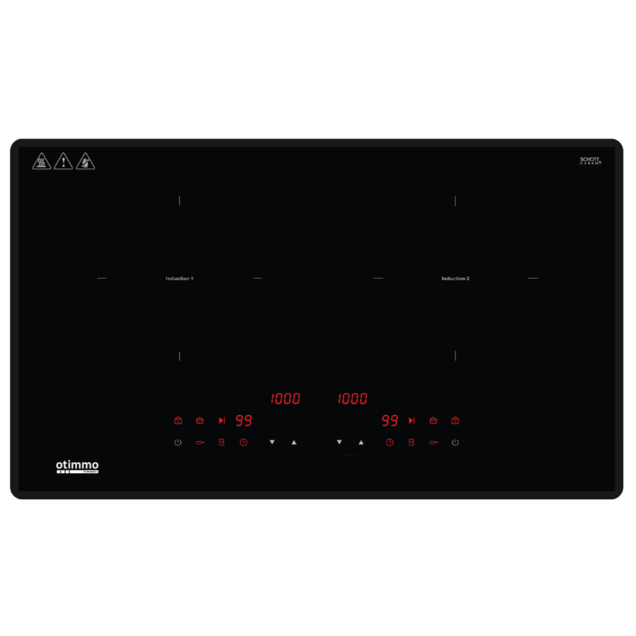 EIH8732E 73CM 2-ZONE INDUCTION HOB WITH MAGNETIC KNOB
