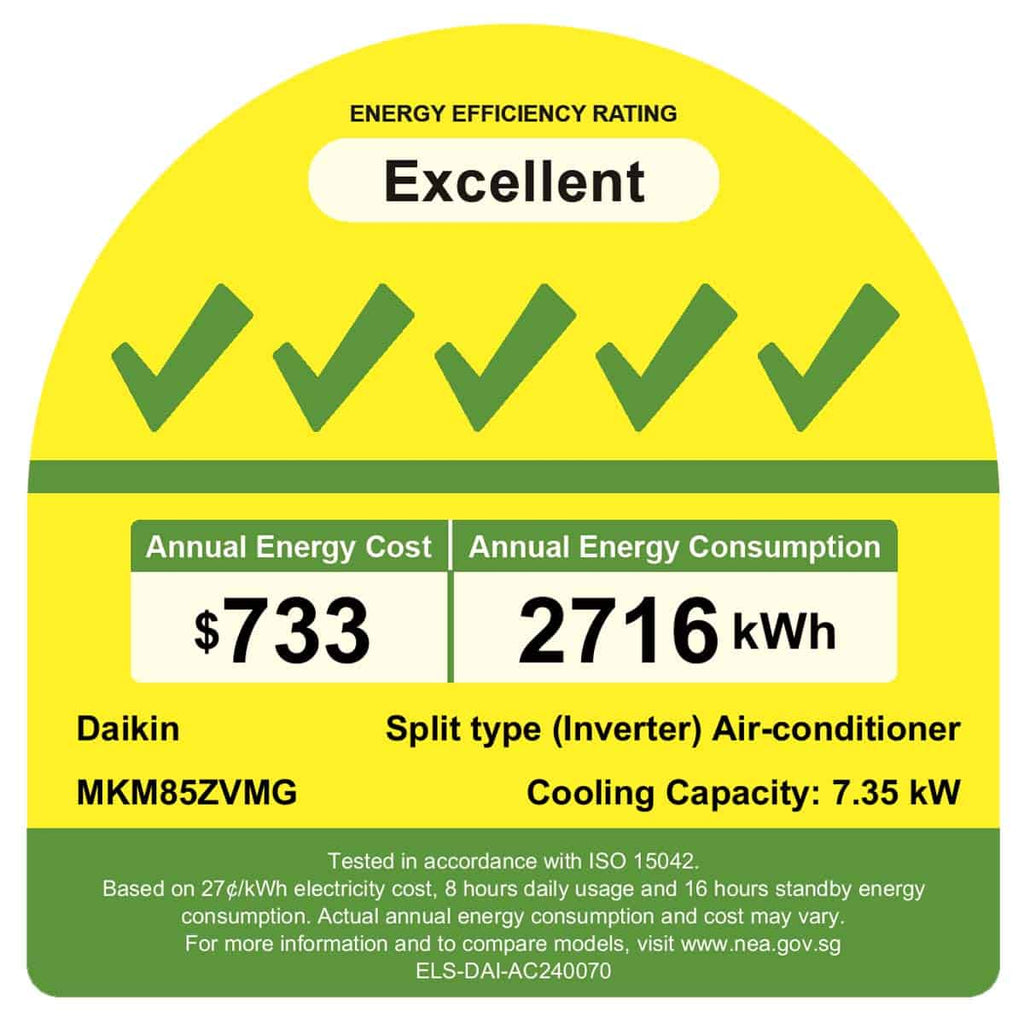ISMILEECO+ SYSTEM 4 AIRCON (9K x3 + 21K) & FREE INSTALLATION