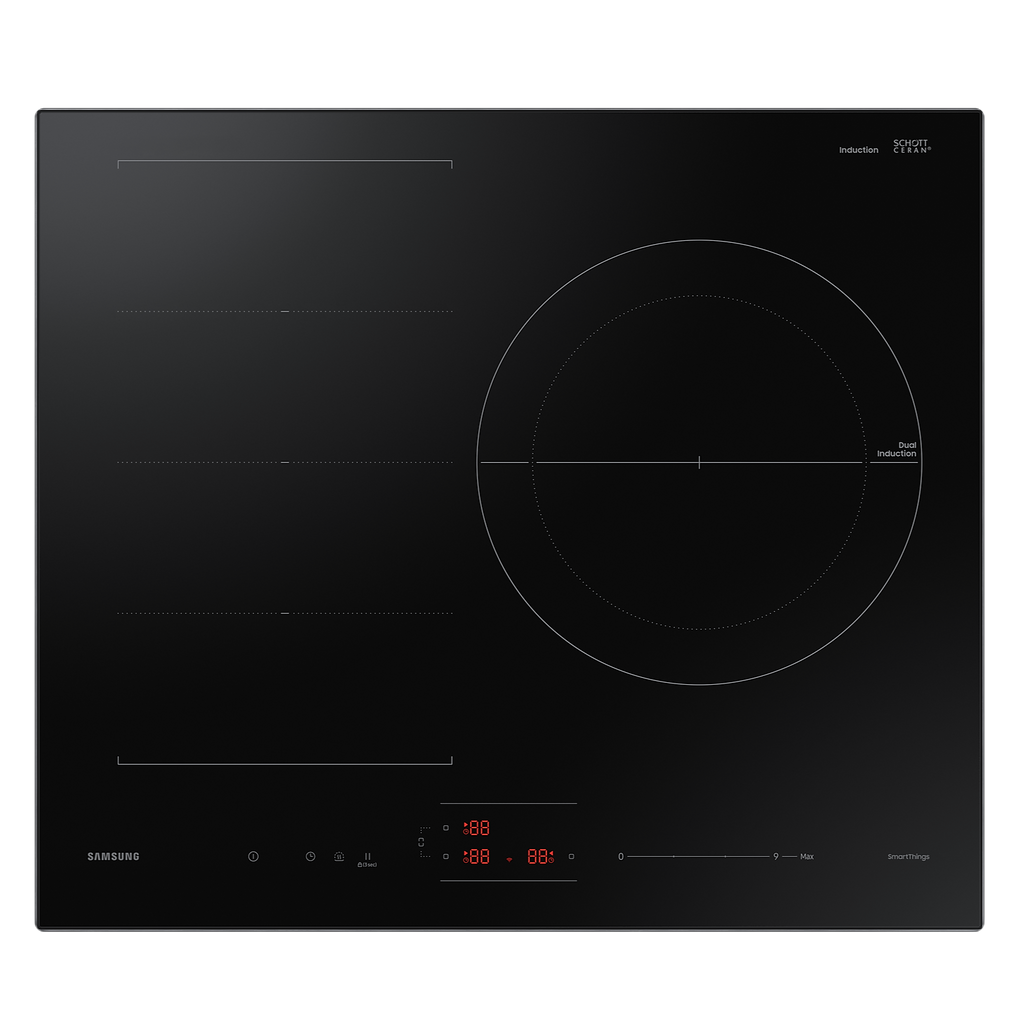 NZ63B5056AK/SP 60CM 3-ZONE INDUCTION HOB WITH SINGLE FLEX ZONE / FREE GIFT REDEEM FROM SAMSUNG