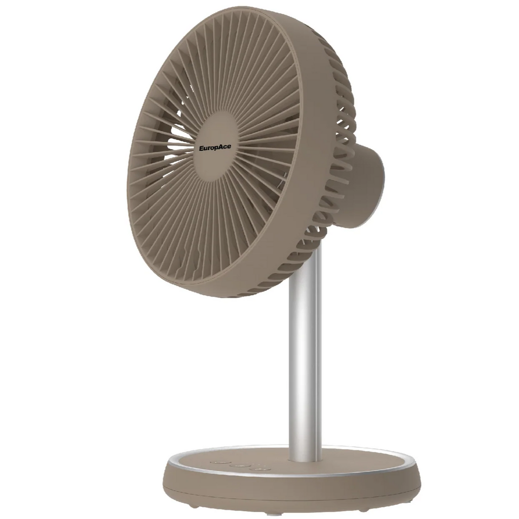 EUF3753DBR 7" DC MOTOR RECHARGEABLE STAND FAN