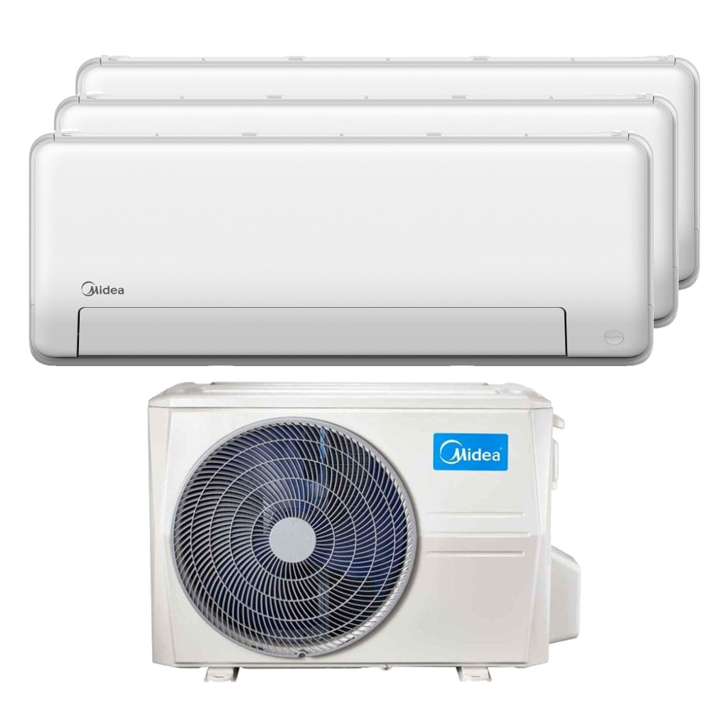 SYSTEM 3 AIRCON (9K x2 + 24K) & FREE INSTALLATION + FREE $100 NETS CARD BY MIDEA