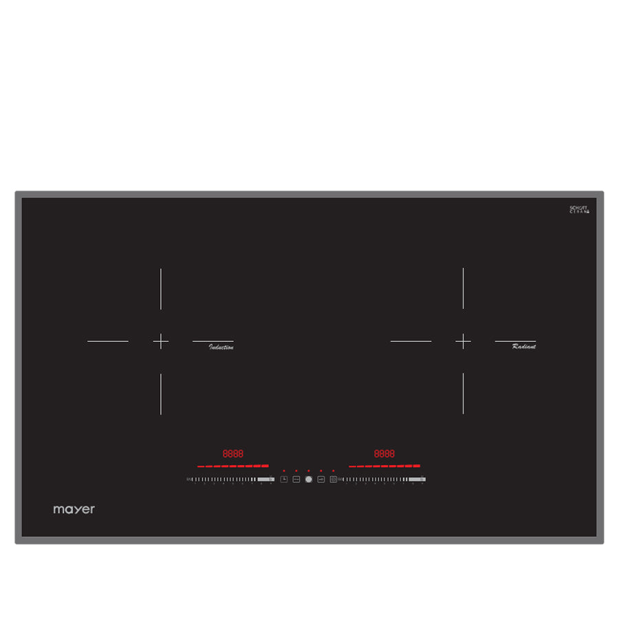 MMIHB752CS 75CM 2-ZONE HYBRID HOB WITH SLIDER