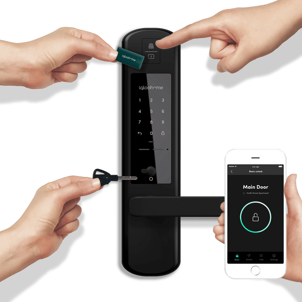 MORTISE 2+ FINGERPRINT DIGITAL DOORLOCK + FREE BASIC INSTALLATION