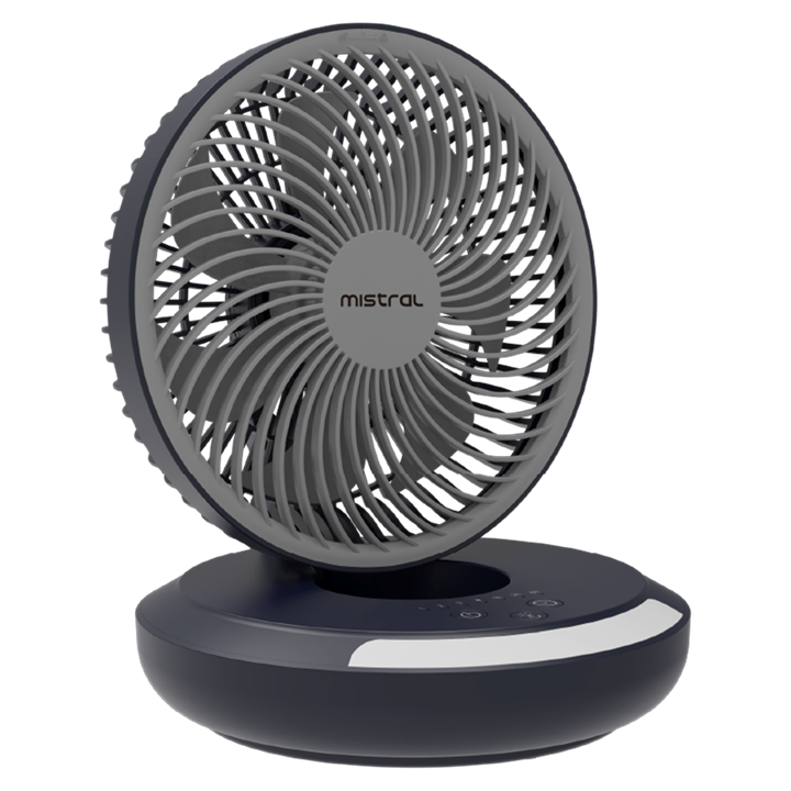MRF700 6" RECHARGEABLE FOLDABLE USB FAN WITH MOODLIGHT