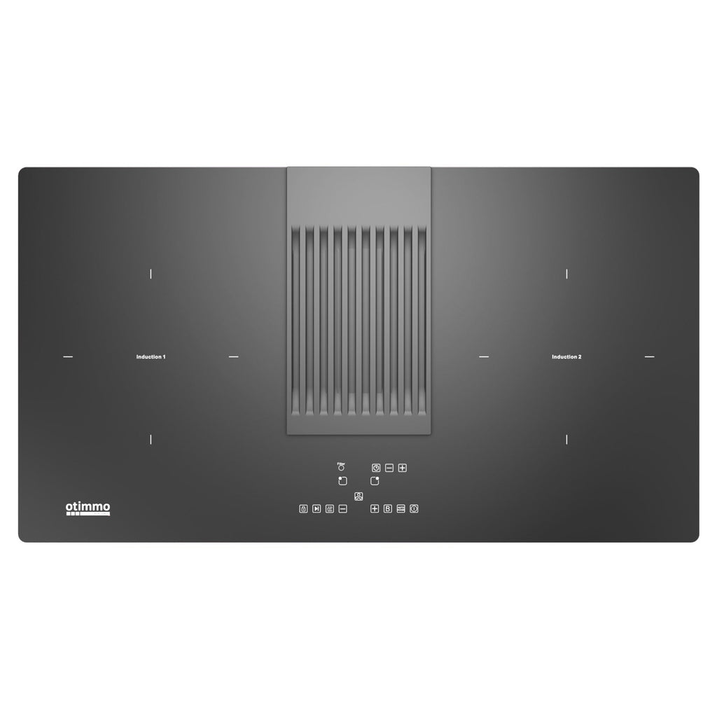 EIH8782E 78CM 2-ZONE INDUCTION HOB WITH DOWNDRAFT HOOD