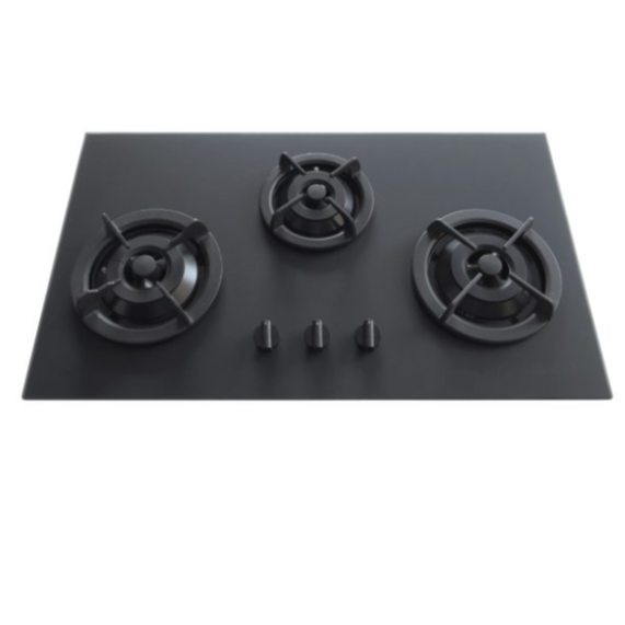 T333TGSV MATTE SERIES 90CM 3-BURNER GAS HOB + FREE BASIC INSTALLATION
