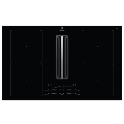 KCC84450CK 85CM BUILT-IN 4-ZONE INDUCTION HOB WITH VENTING HOOD / FREE $200 GROCERY VOUCHER REDEEM FROM AGENT