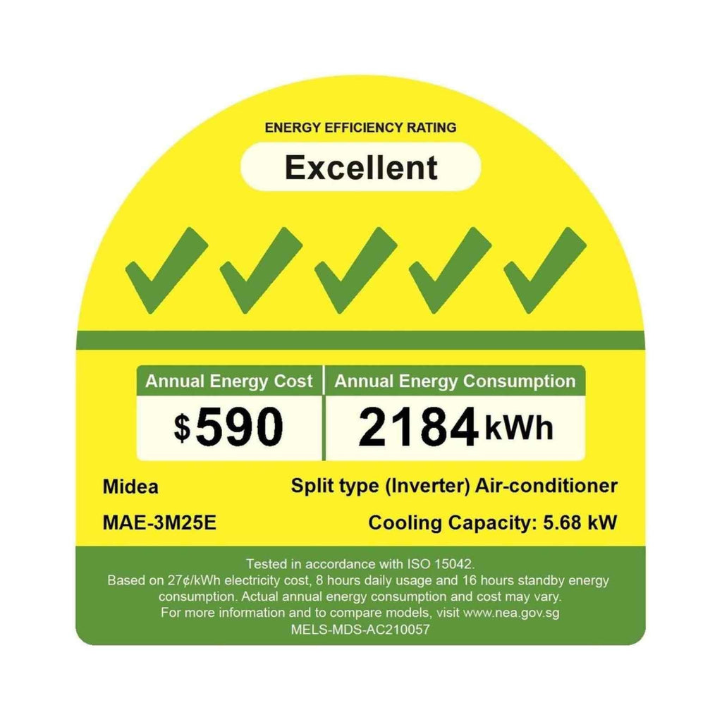 SYSTEM 2 AIRCON (12K x2) / FREE INSTALLATION + FREE $50 NETS CARD BY MIDEA