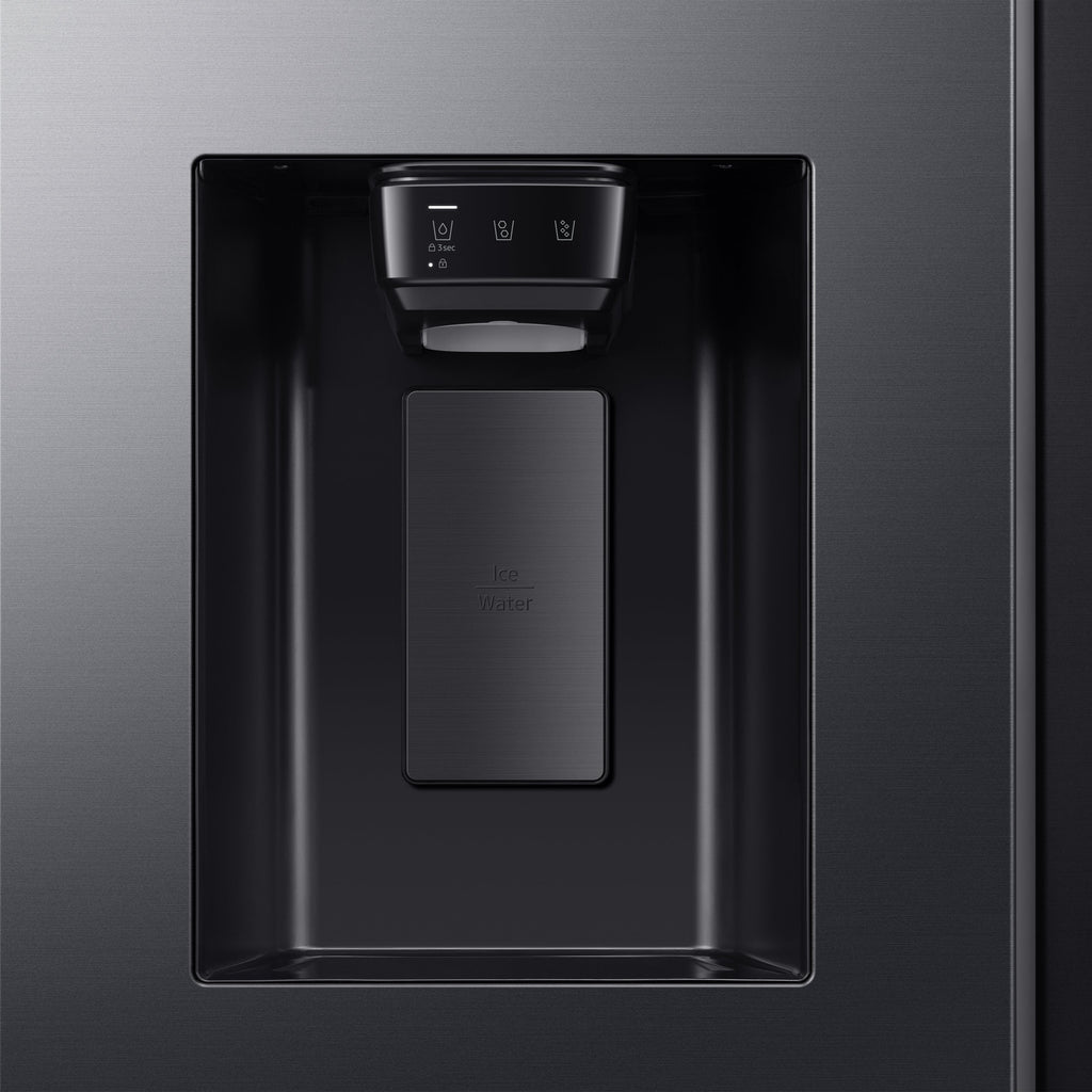 RS70F65K3FSS 635L SIDE-BY-SIDE FRIDGE WITH NON-PLUMBING ICE & WATER DISPENSER
