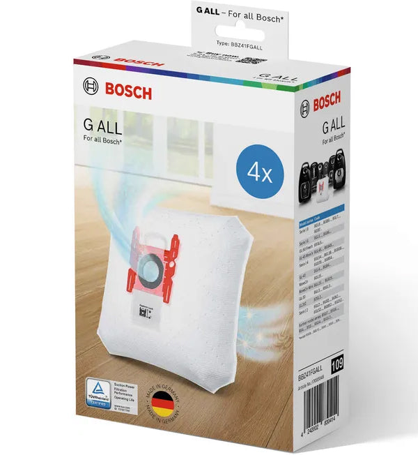 BBZ41FGALL TYPE G-ALL VACUUM CLEANER DUST BAG