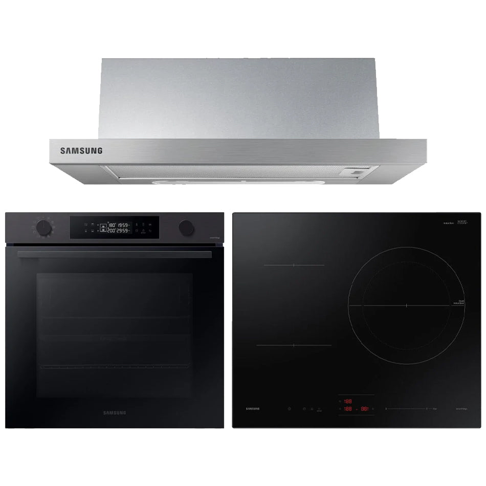 NV7B4430ZAB 76L BUILT-IN OVEN & NZ63B4026AK 60CM INDUCTION HOB & NK24M1030IS 60CM TELESCOPIC HOOD
