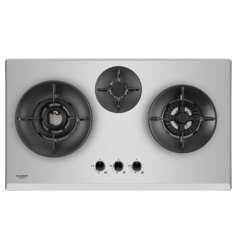 FH-GS7030 SVSS 3-BURNER GAS HOB WITH 1 DOUBLE INNER FLAME BURNER