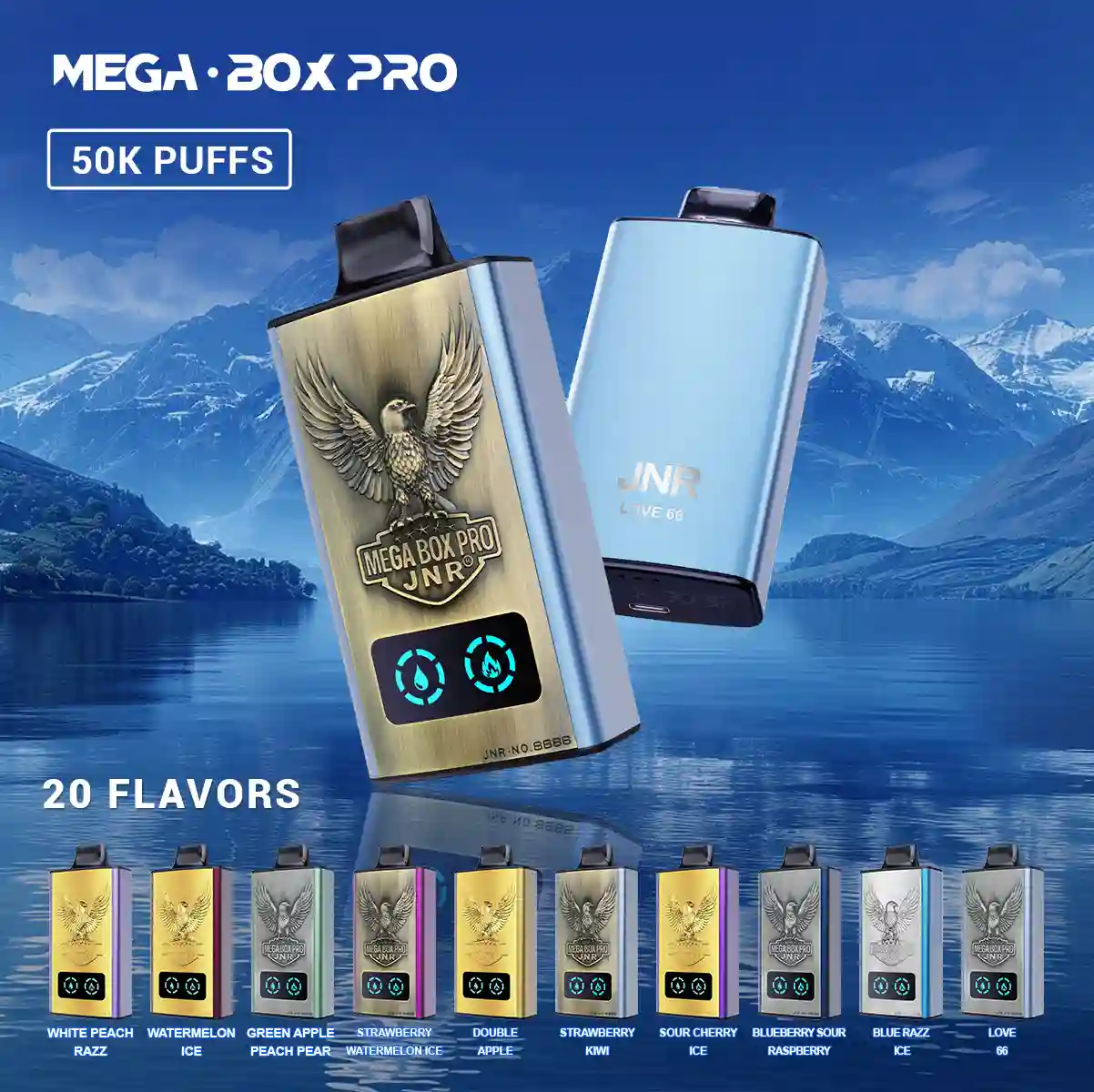 Mega Box Pro 50000 Puffs Disposable Vape - Vape Grok