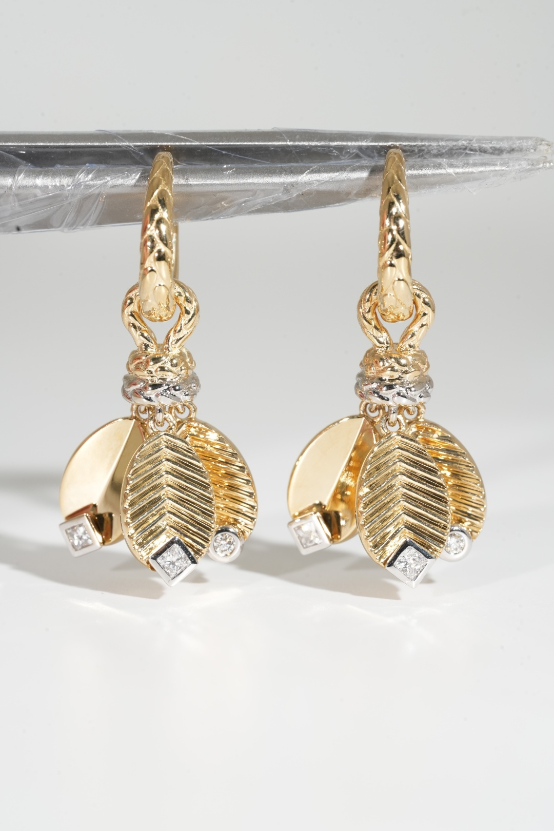 Cartier Coffee Bean Earrings