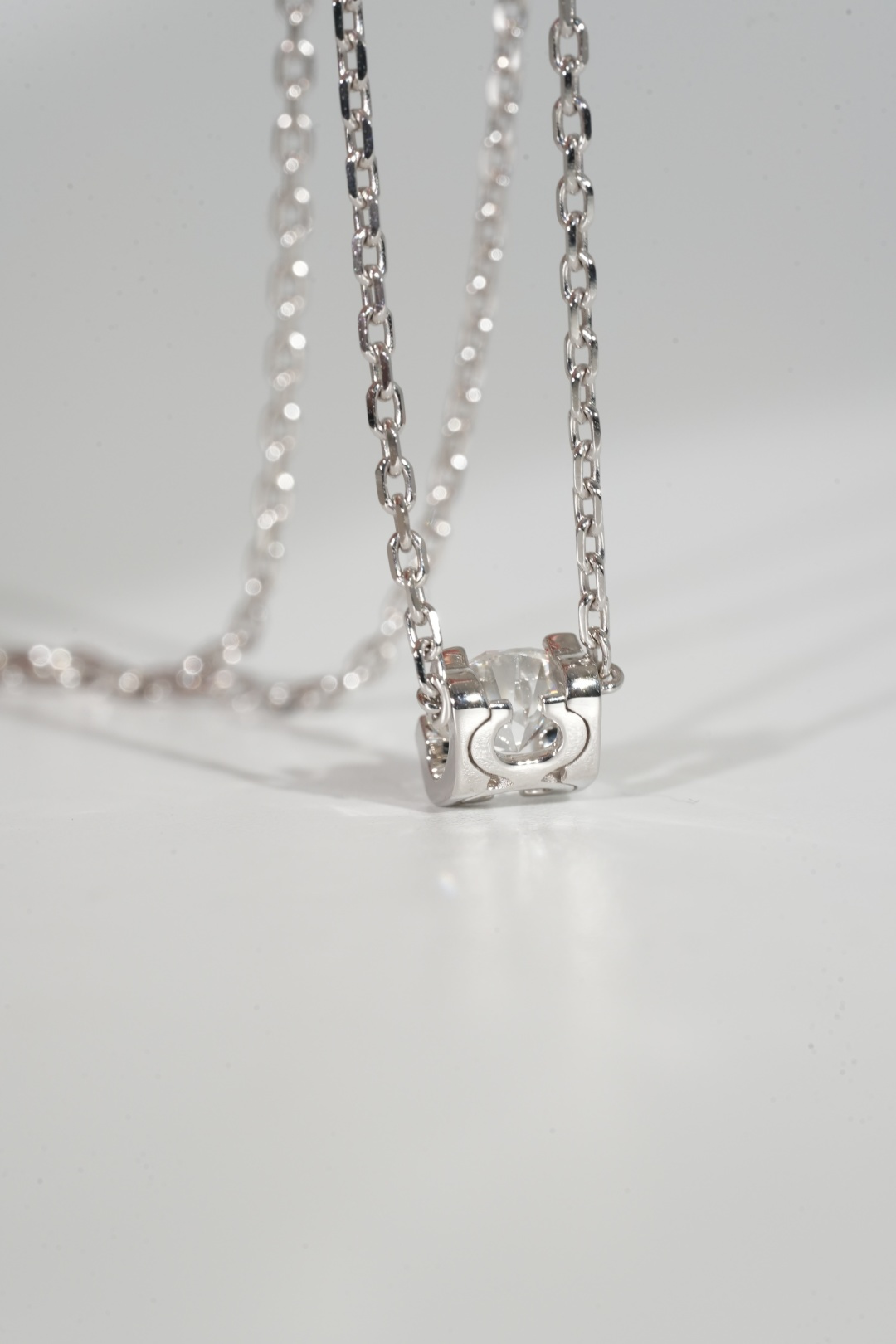 Cartier Bull-Head Diamond Necklace