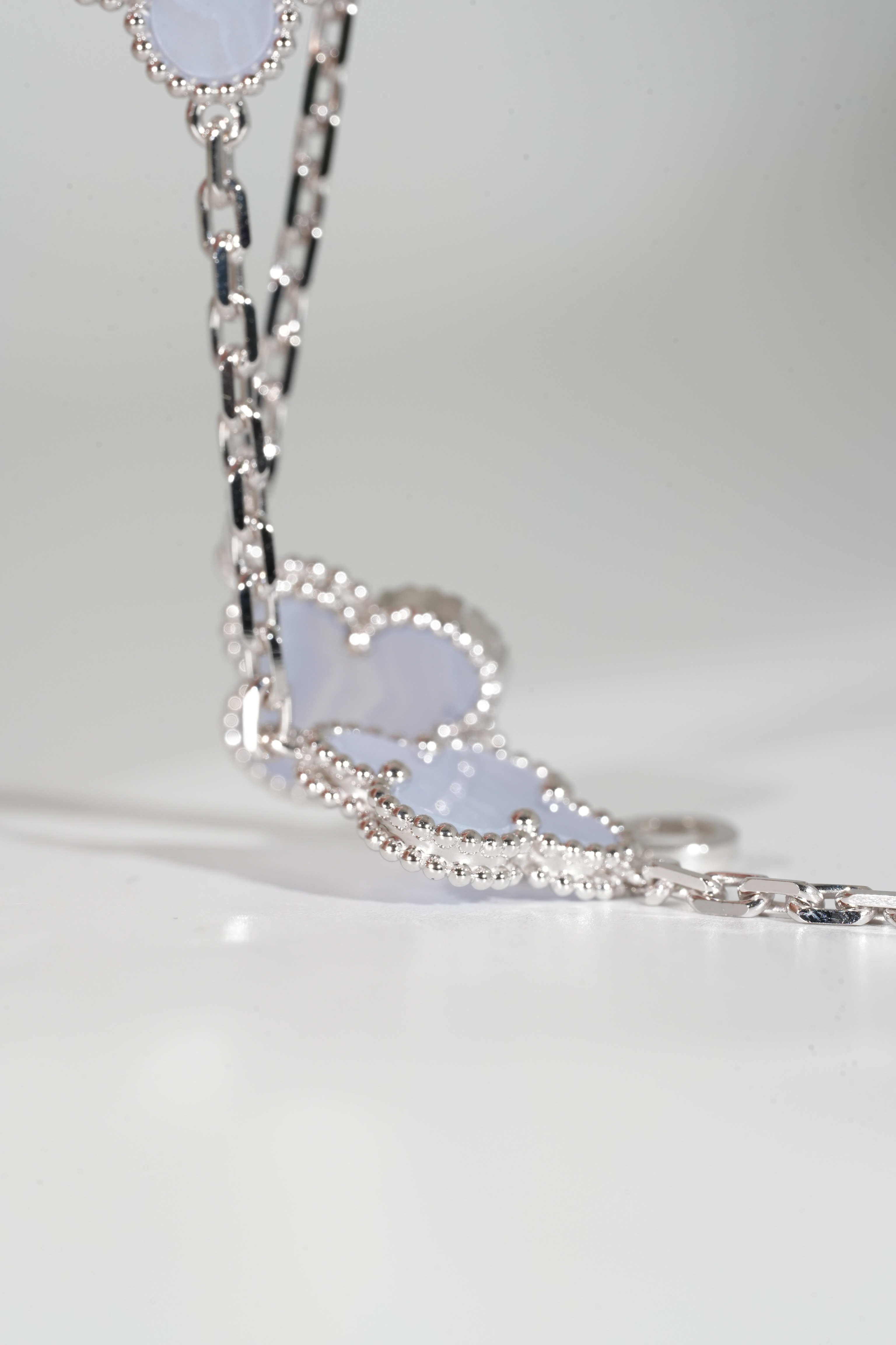 VCA Amethyst Five-Flower Bracelet