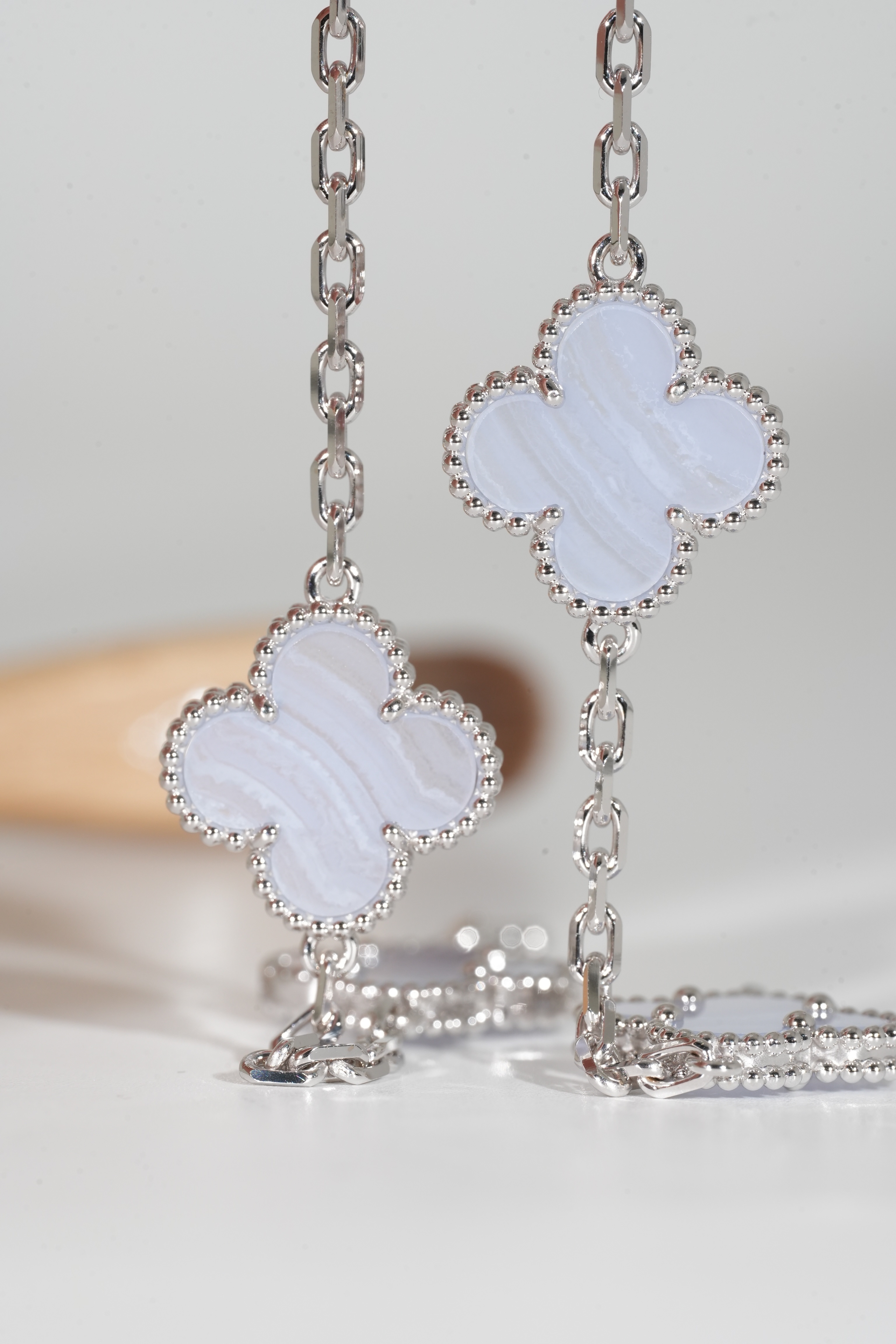 VCA Amethyst Five-Flower Bracelet