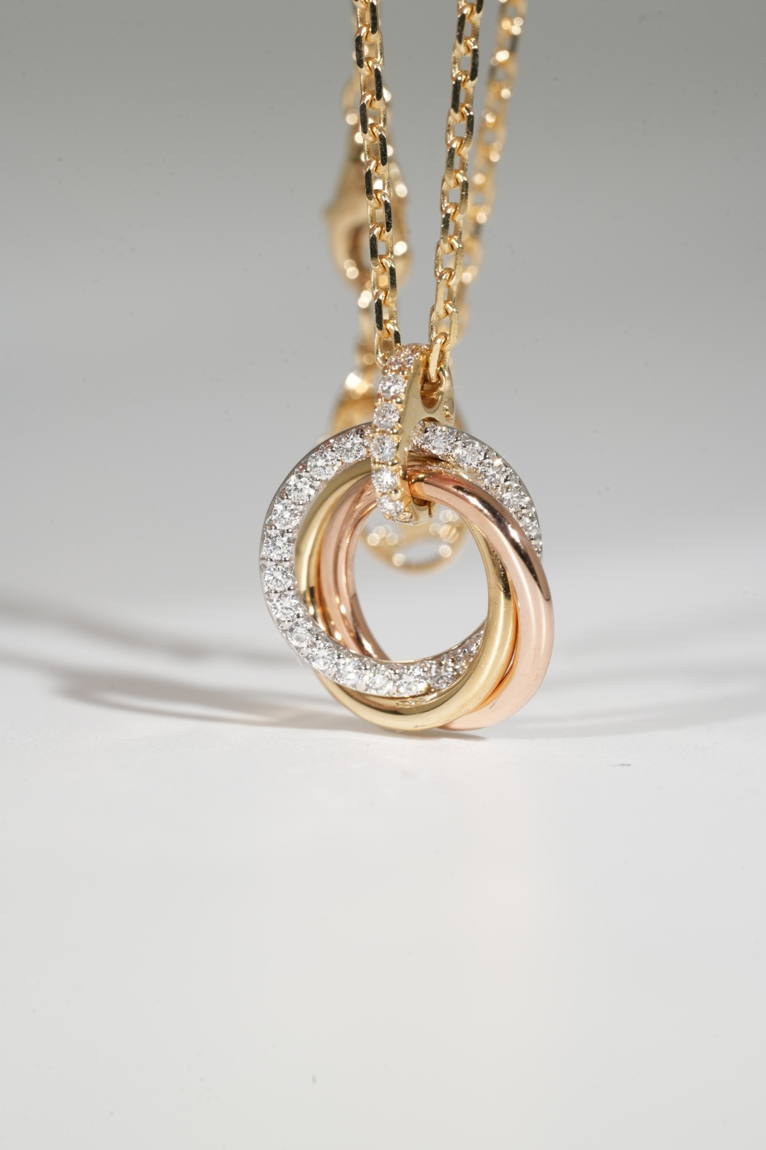 Cartier Diamond Trinity Necklace