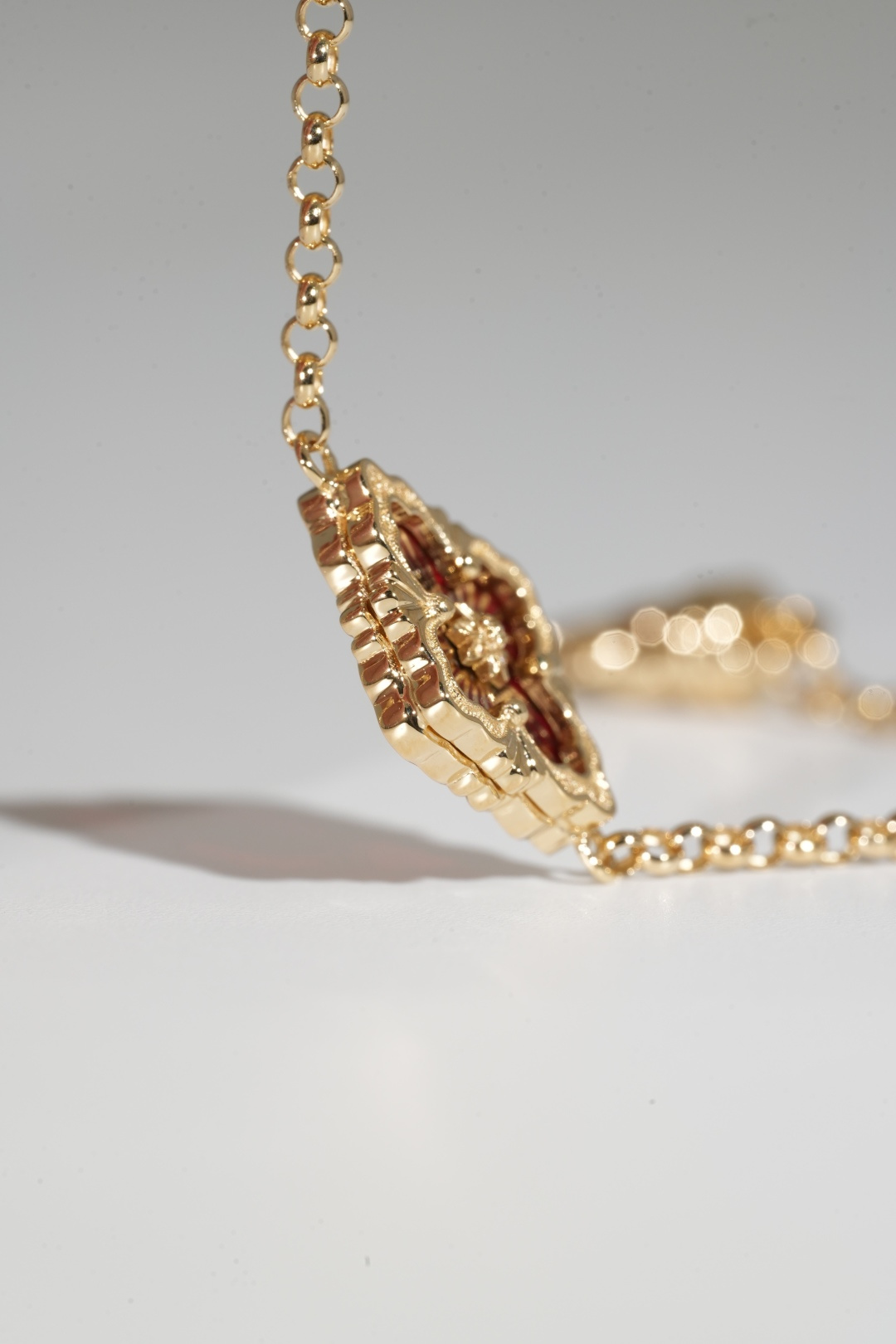 Buccellati Red Enamel Bracelet