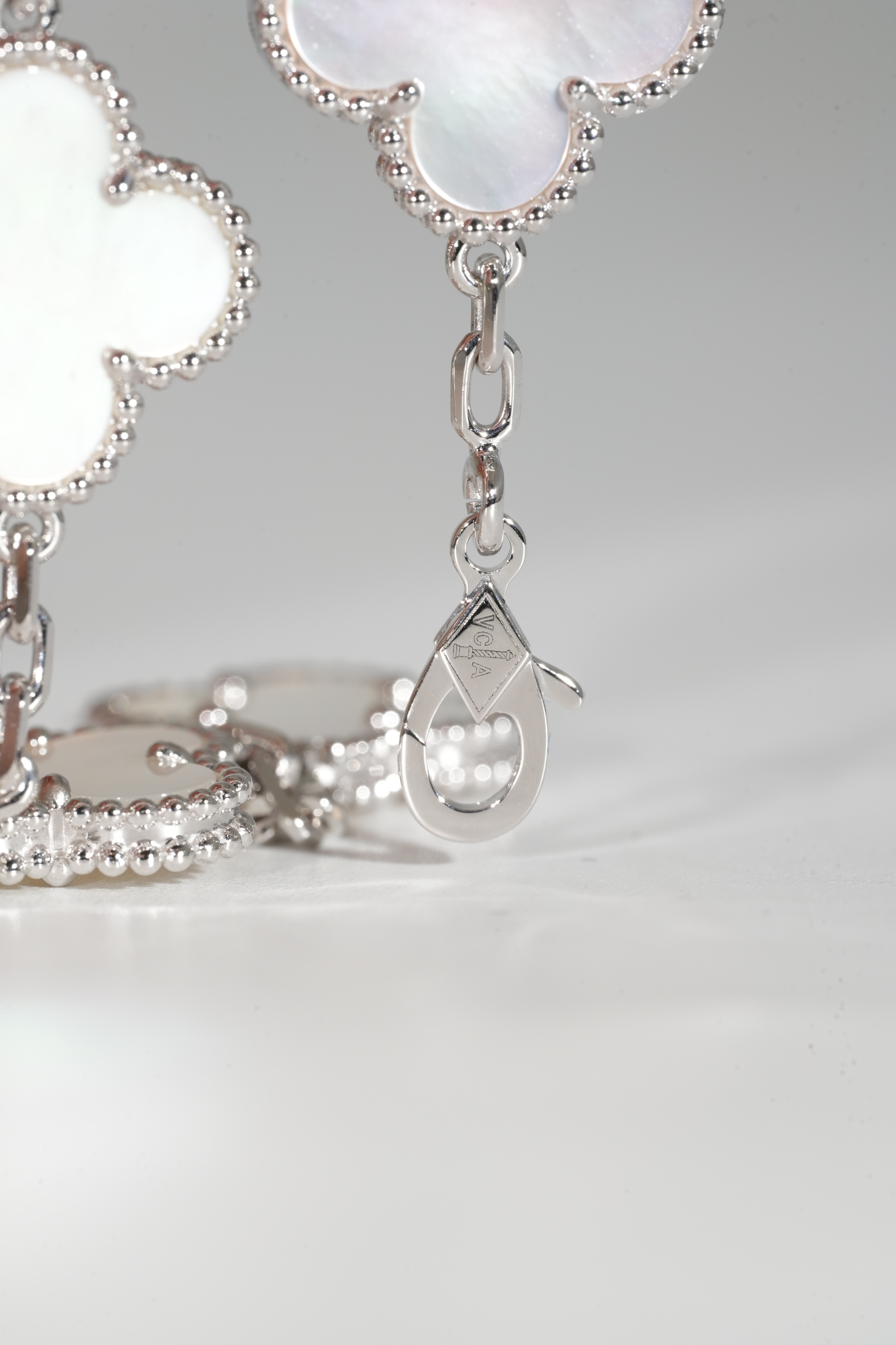 VCA Mother-of-Pearl Five-Motif Bracelet