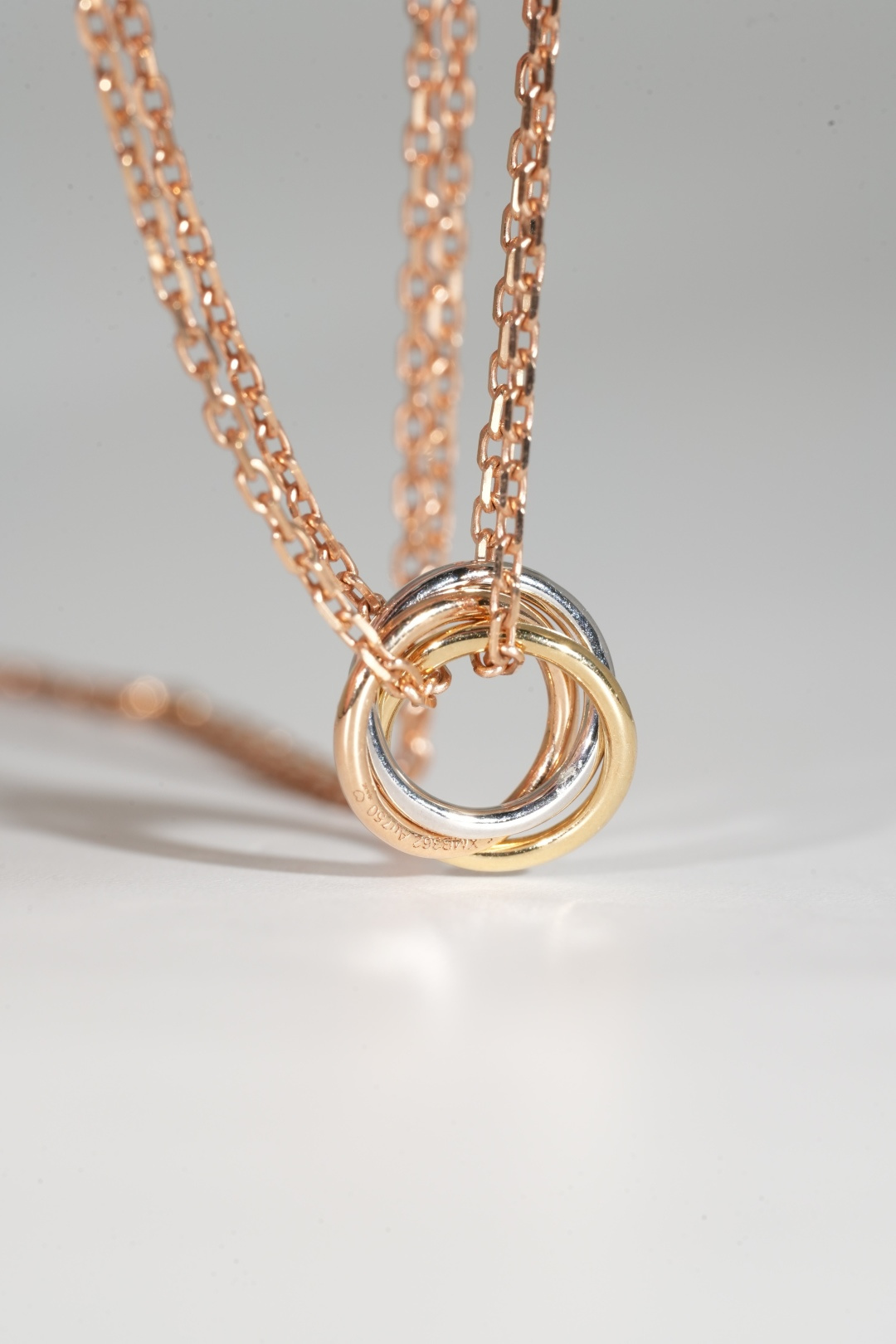 Cartier Small Trinity Necklace (Three-Ring Pendant)