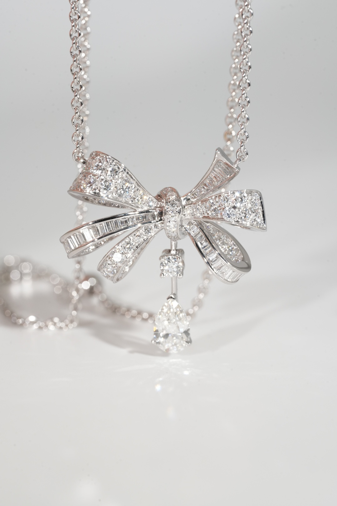 Graff Bowknot Pendant Necklace