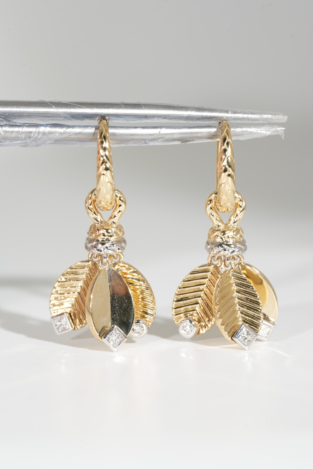 Cartier Coffee Bean Earrings