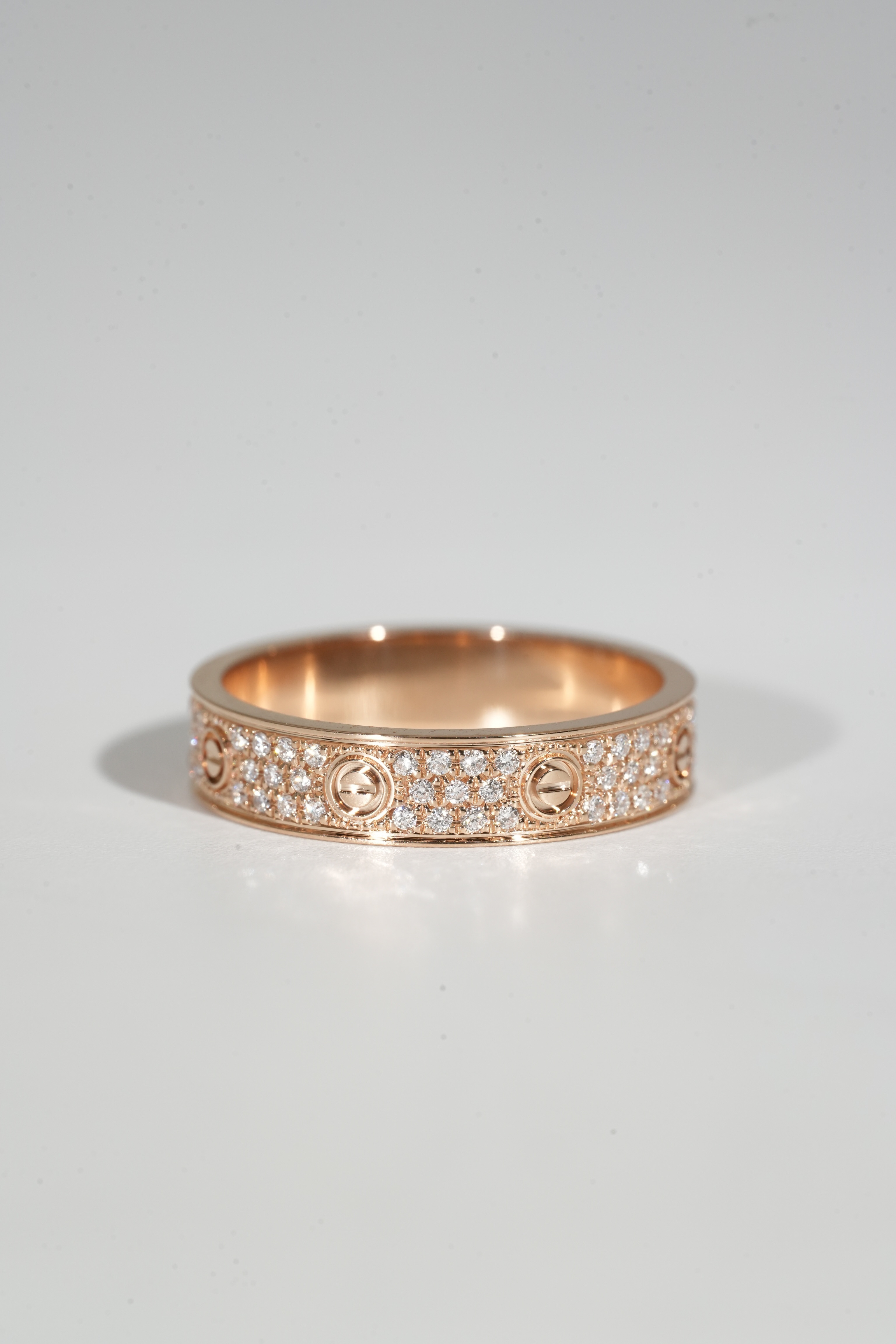Cartier Pavé Diamond Ring