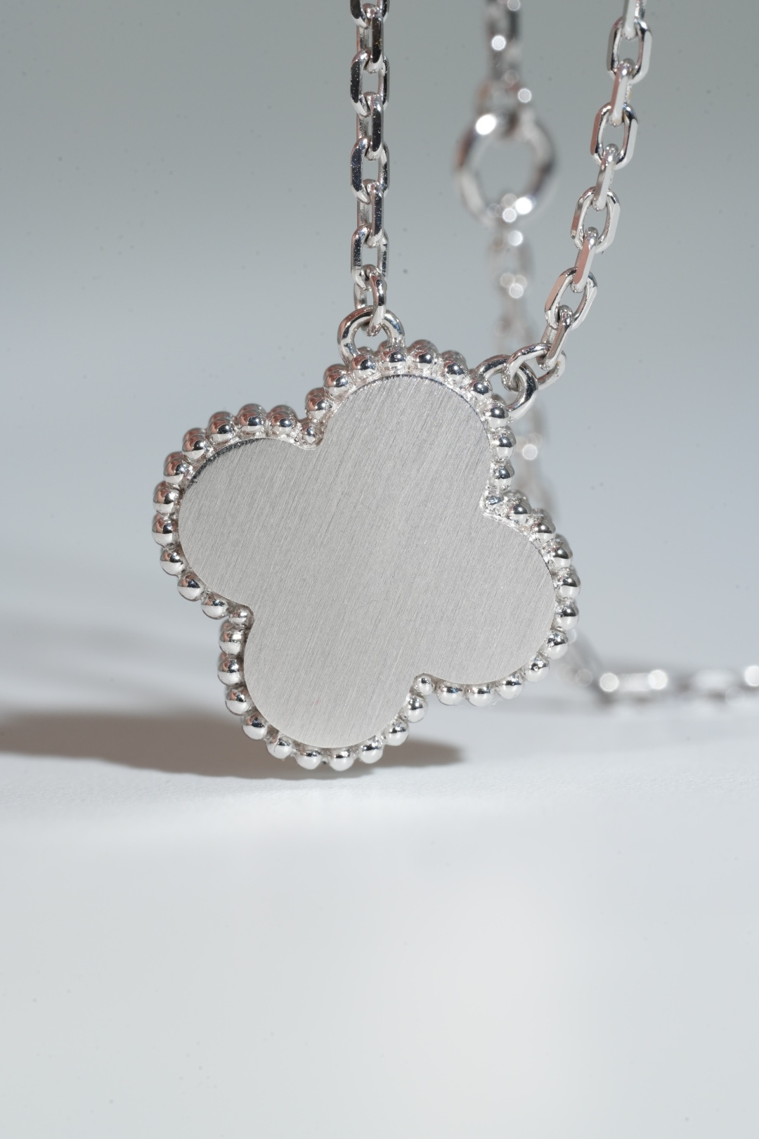 VCA Christmas Limited-Edition Guilloché Necklace