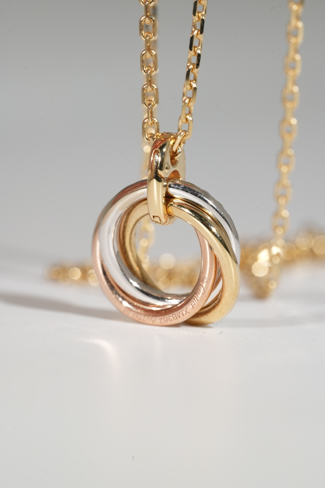 Cartier Diamond Trinity Necklace