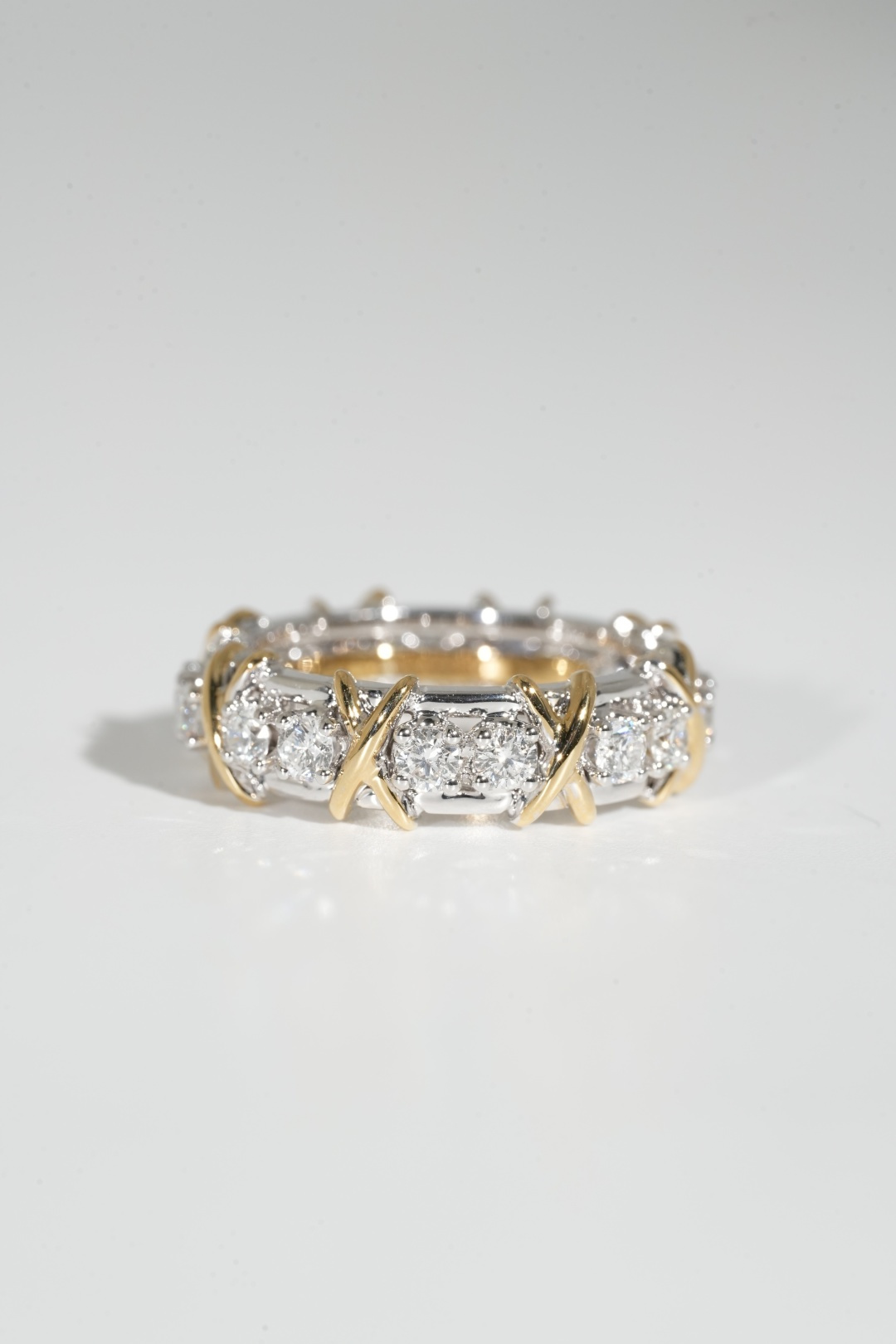 Tiffany Sixteen-Stone Ring