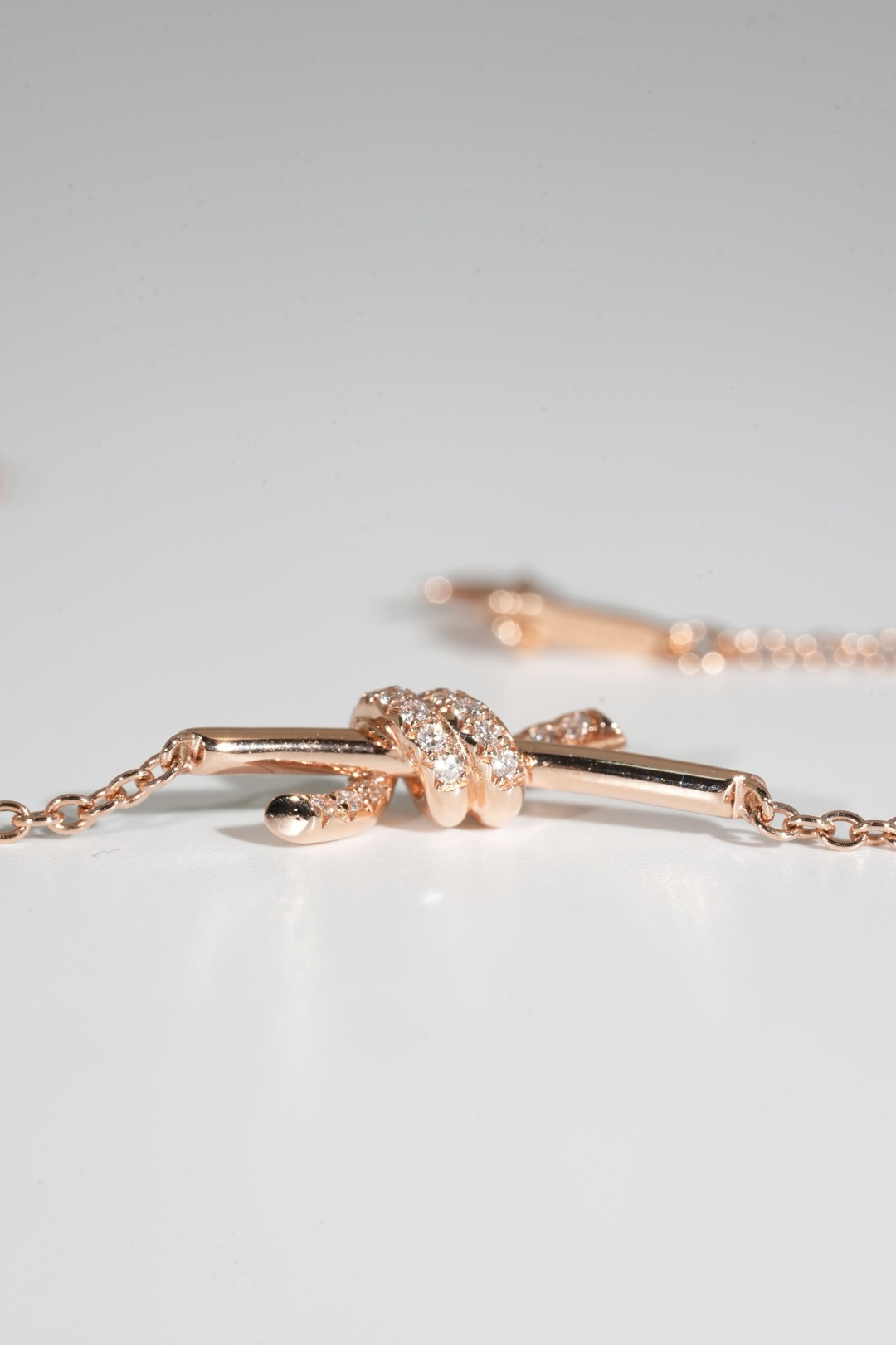 Tiffany Small Knot Necklace