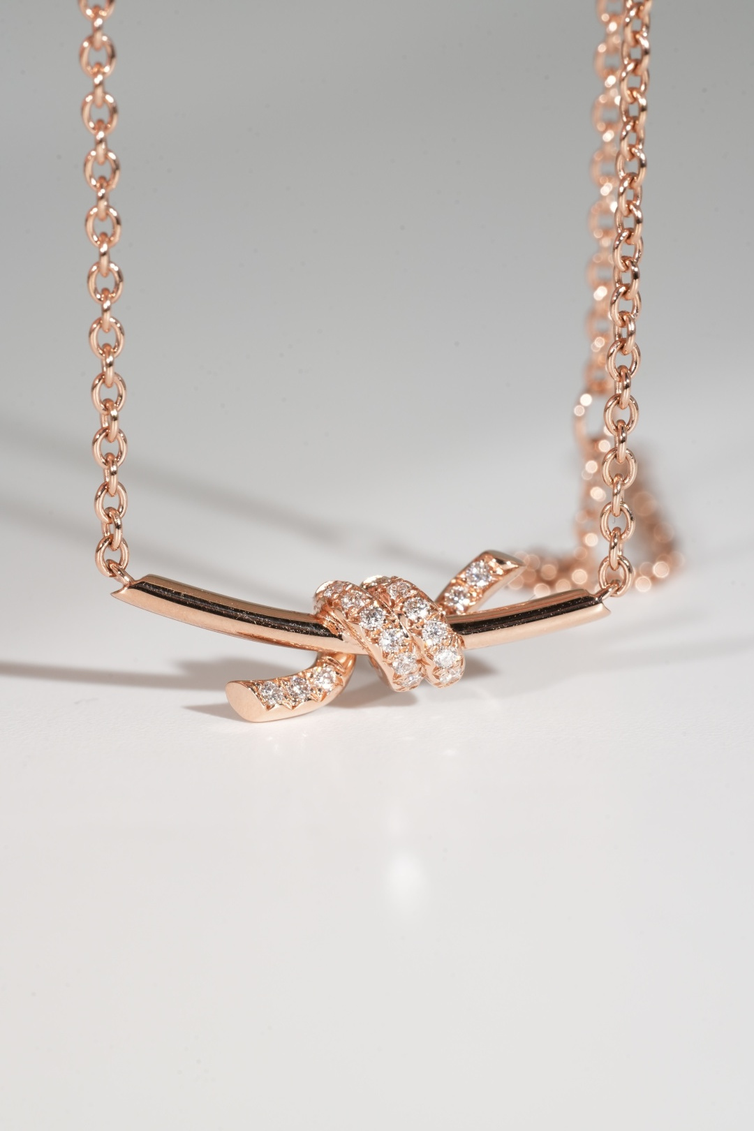 Tiffany Small Knot Necklace