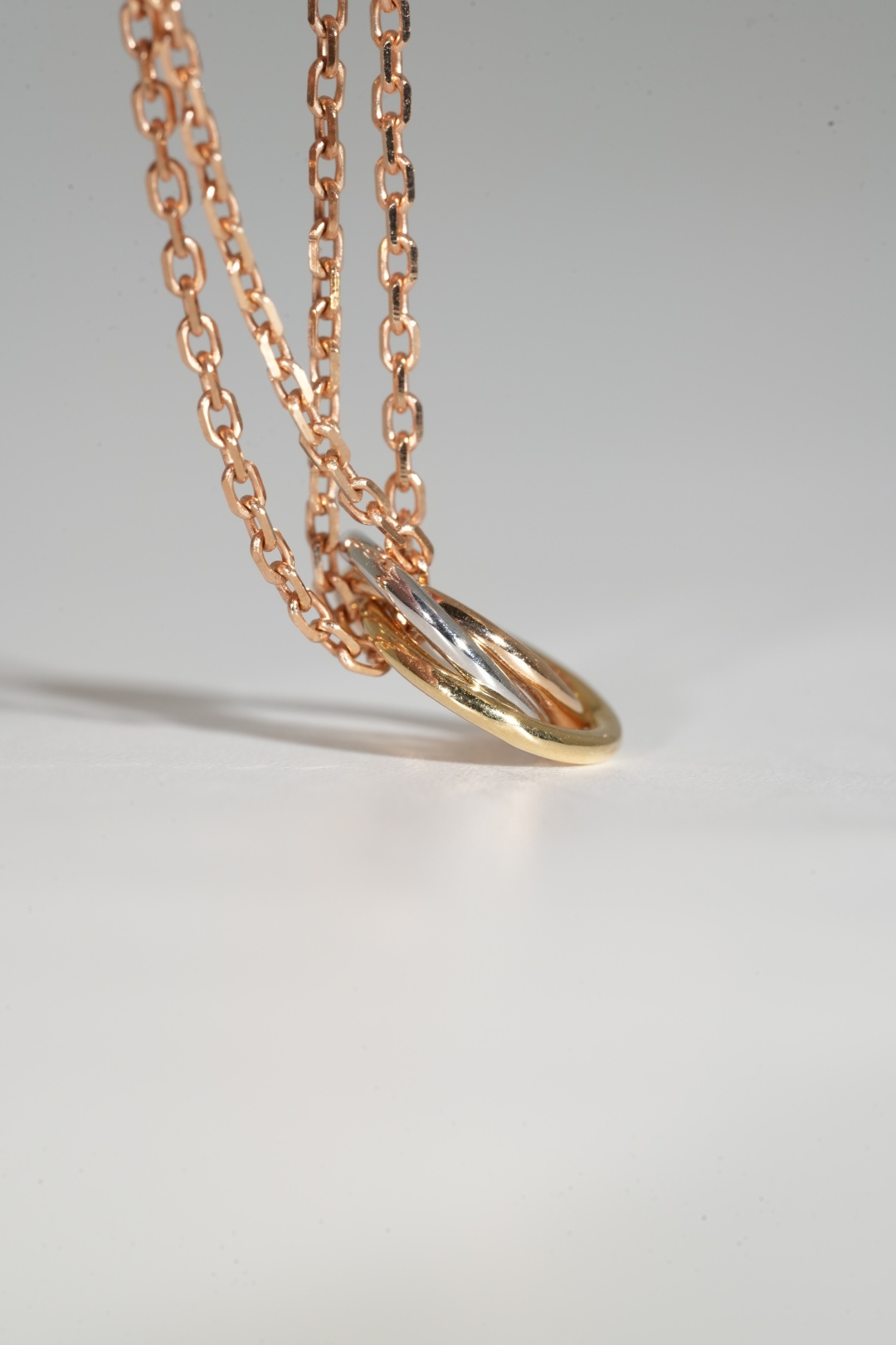 Cartier Small Trinity Necklace (Three-Ring Pendant)