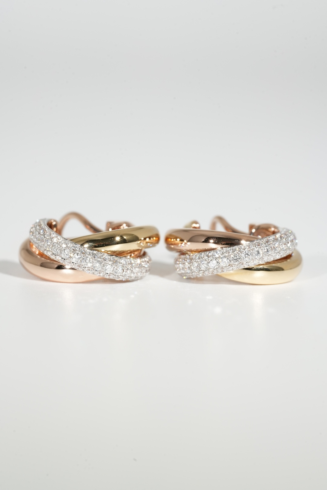 Cartier Trinity Diamond Earrings