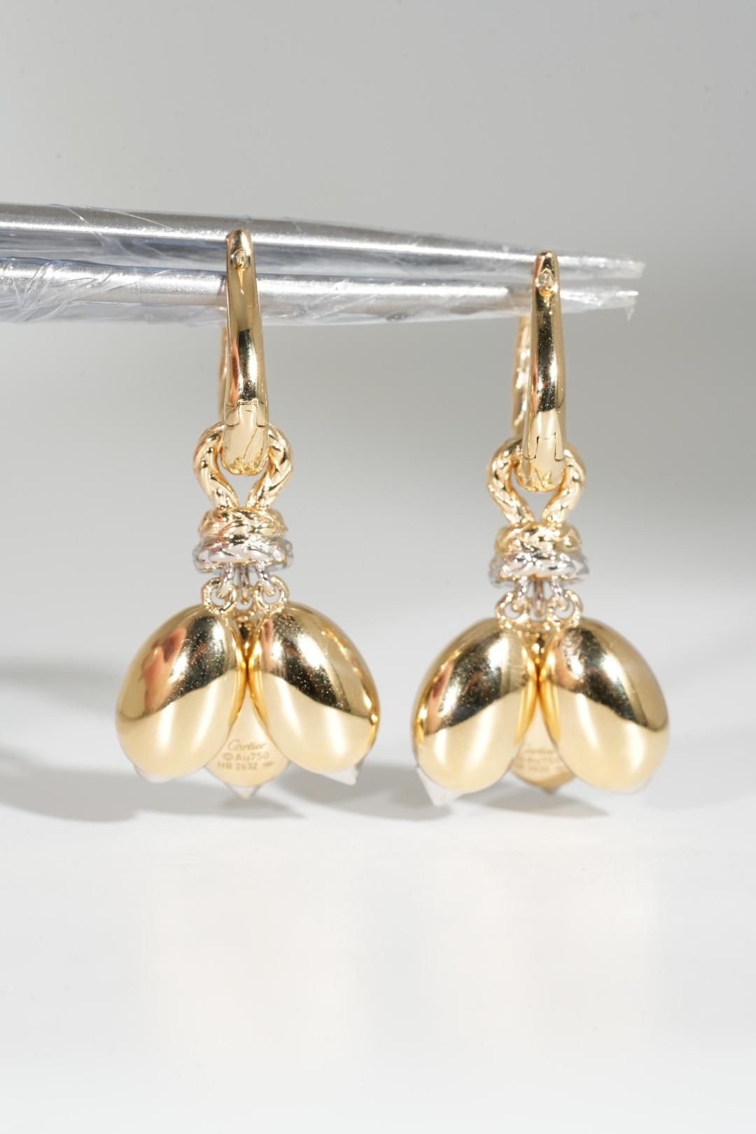 Cartier Coffee Bean Earrings