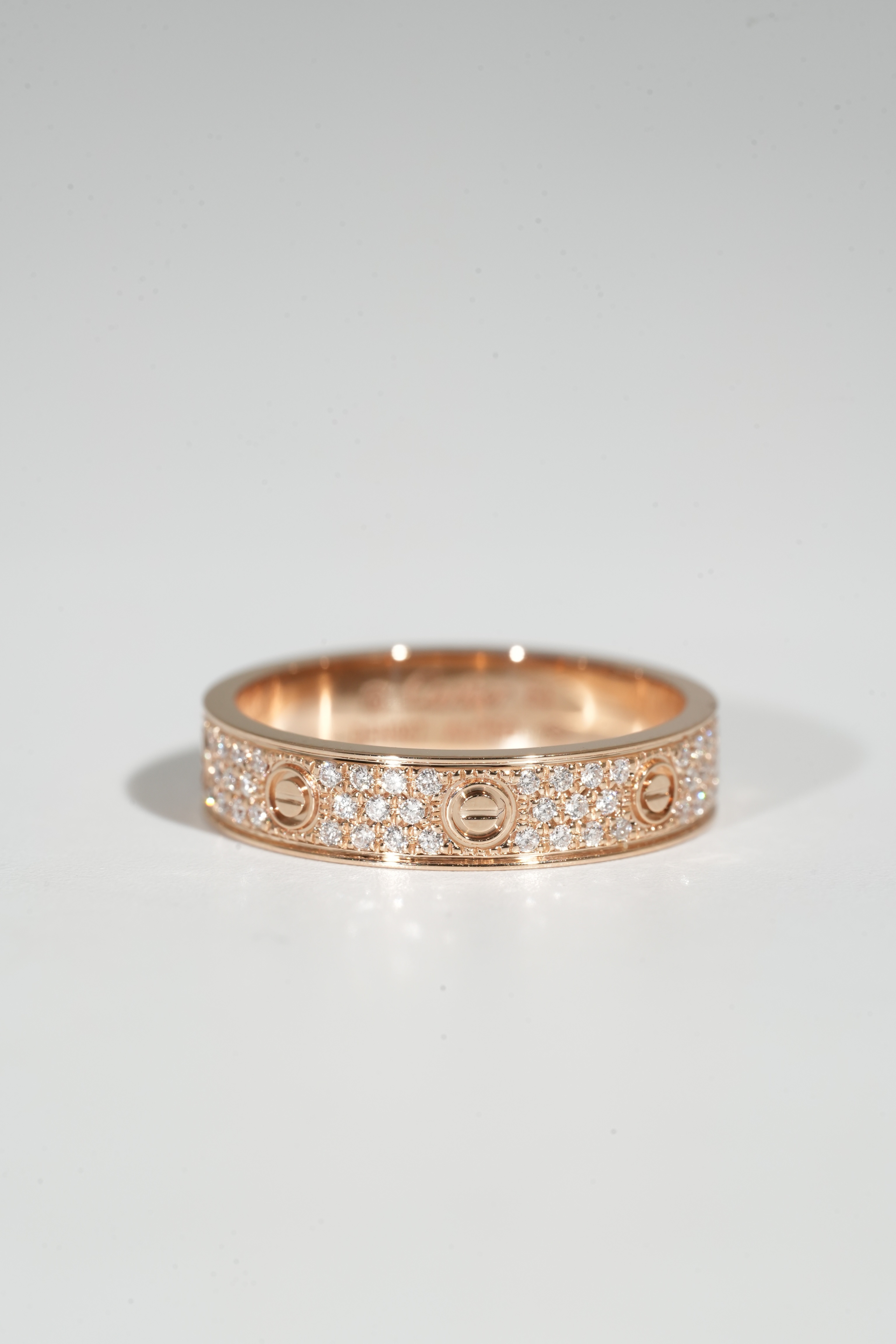 Cartier Pavé Diamond Ring