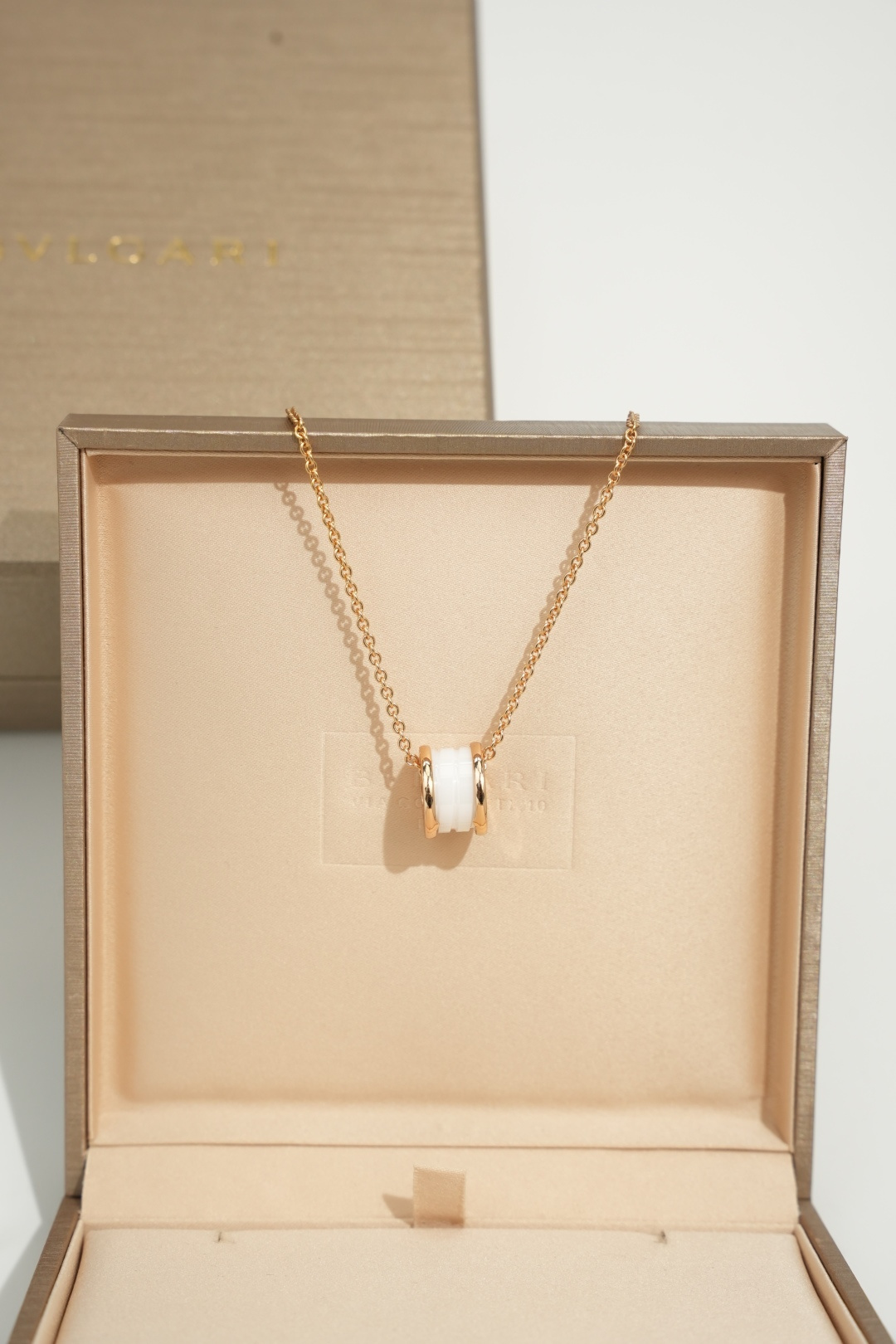 BVLGARI White Ceramic Necklace