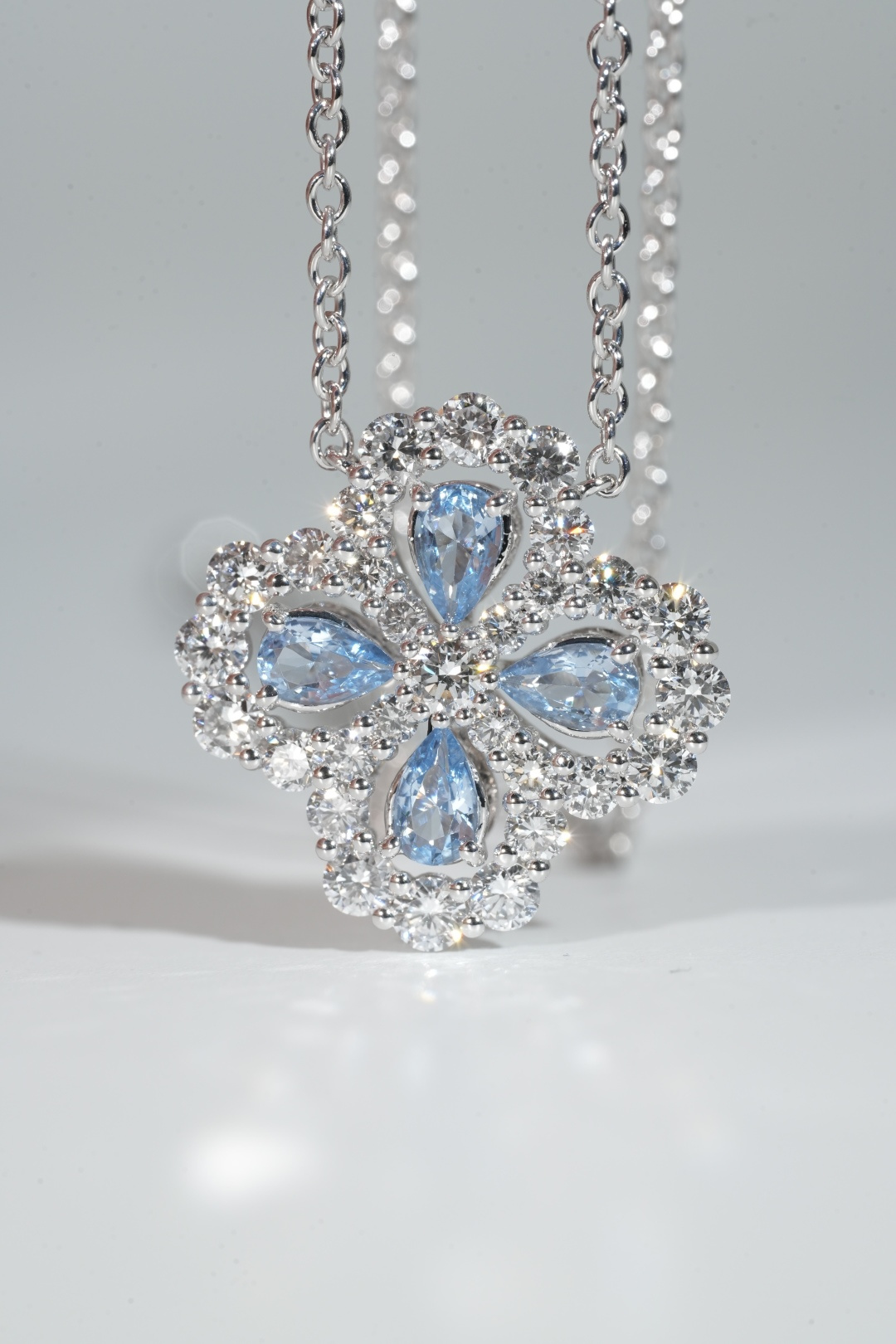 Harry Winston Aquamarine Loop Necklace