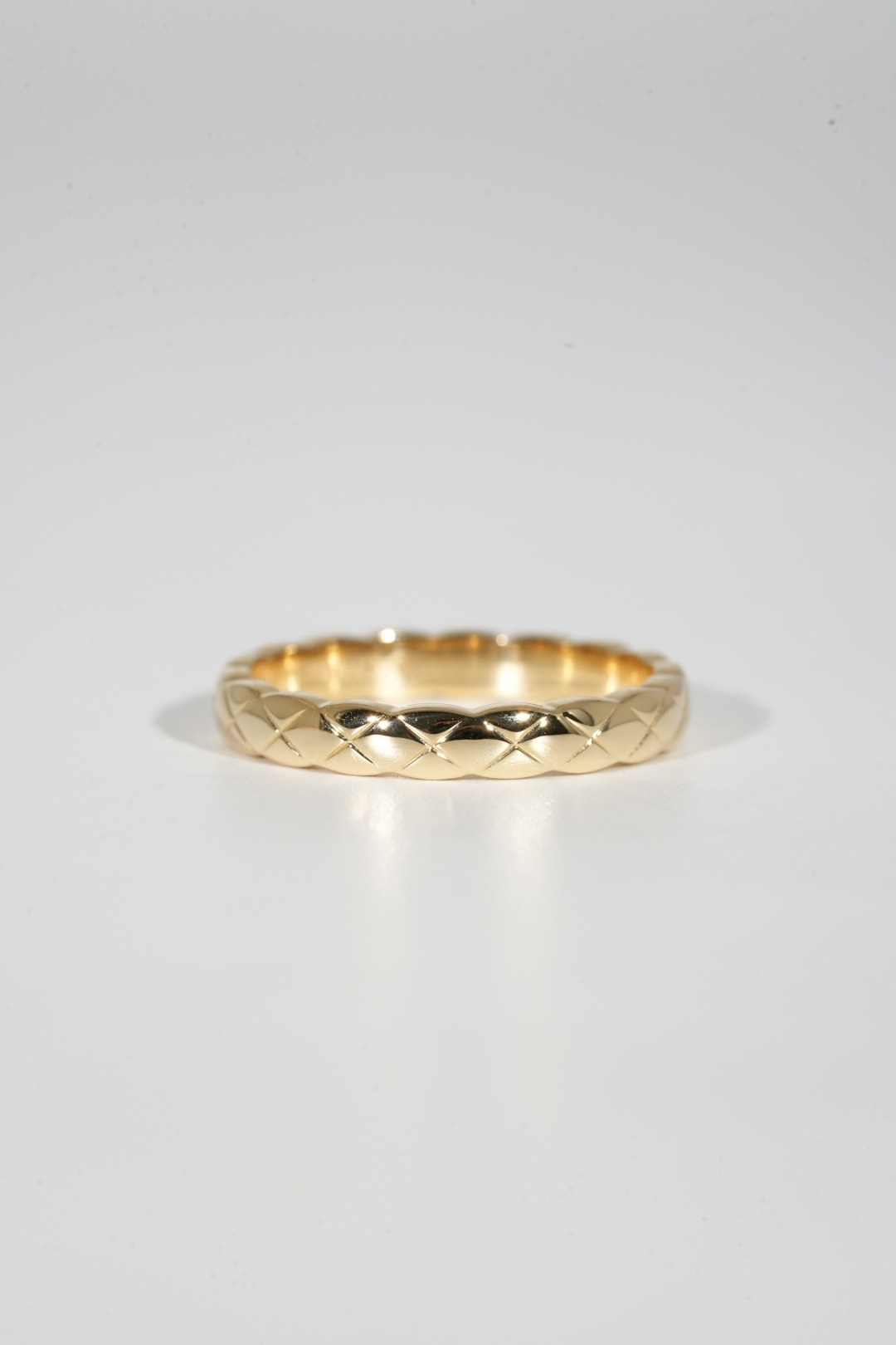 CHANEL Coco Crush Narrow Plain Gold Ring