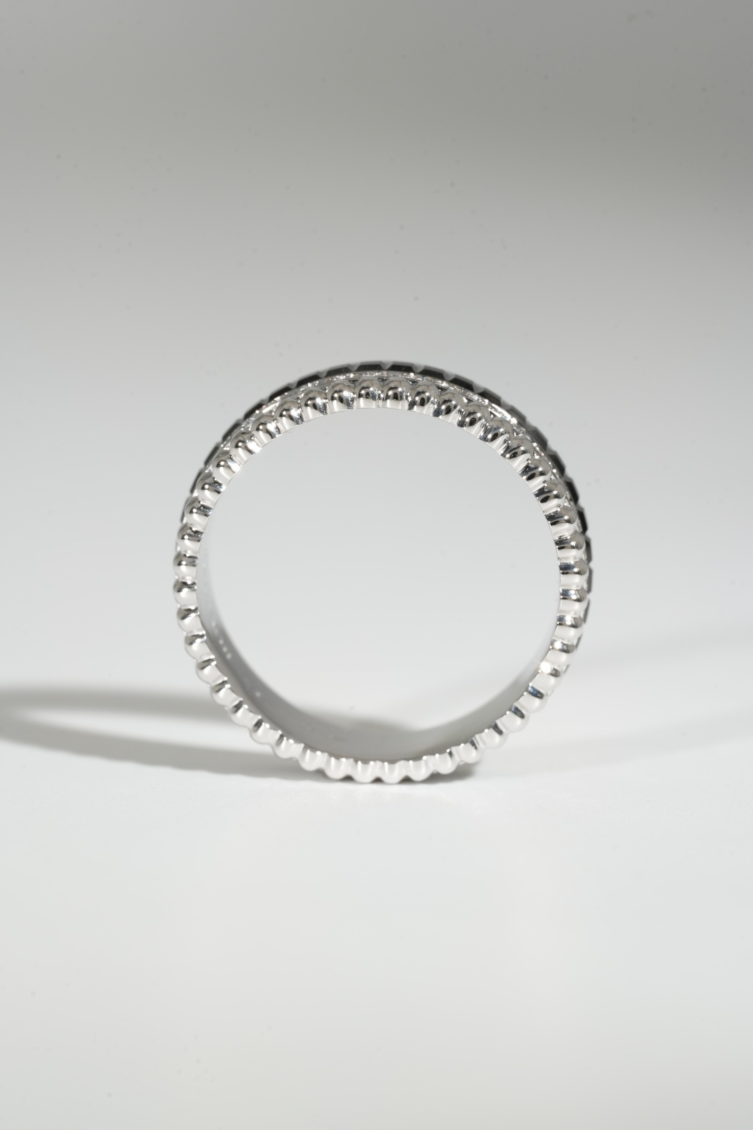 Boucheron Four-Layer Black Ceramic Ring