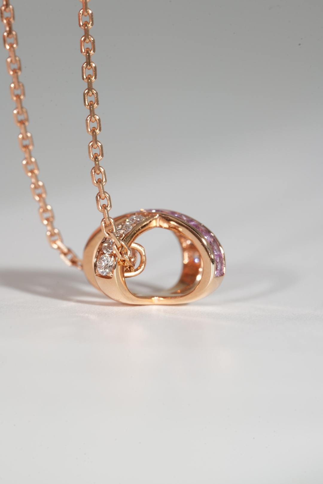 Chaumet Full-Diamond Cross Pendant Necklace