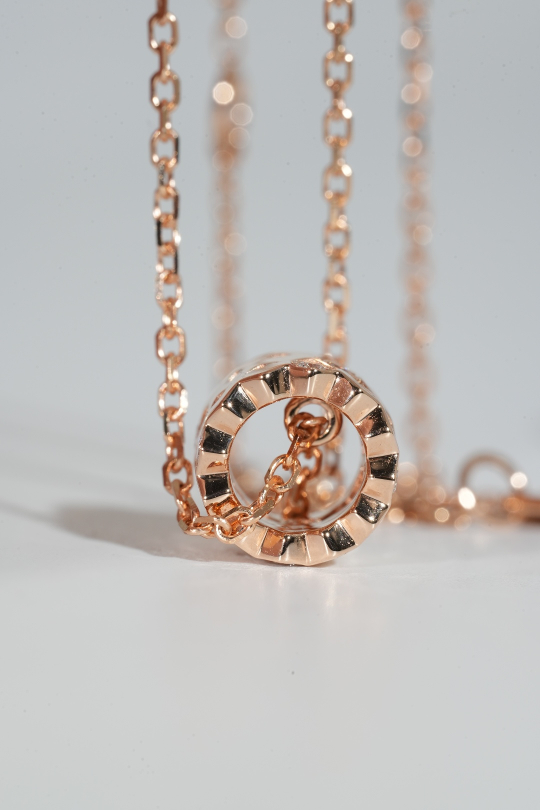 Chaumet Honeycomb Pendant Necklace