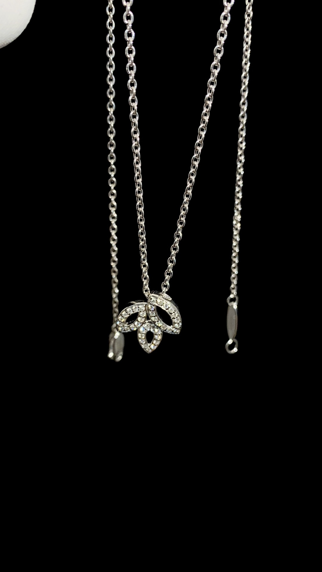 Chrome Hearts Lily Small Diamond Necklace