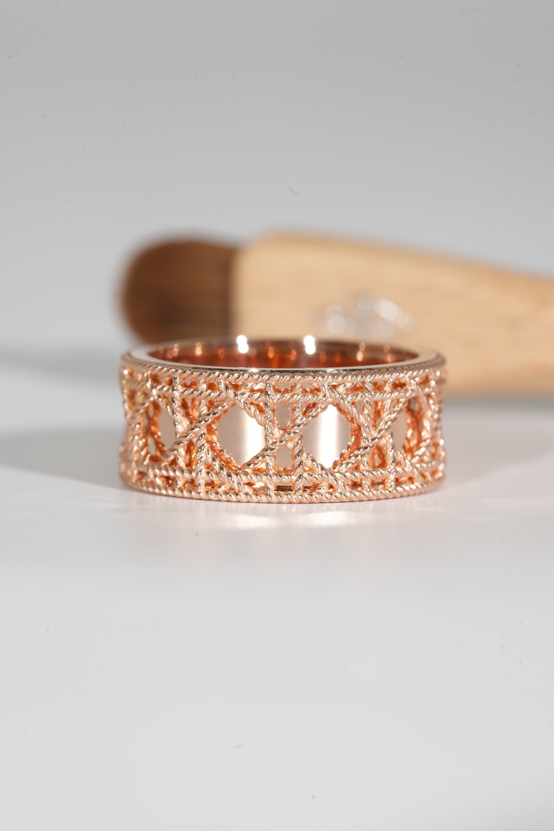 Dior Cannage Pattern Ring