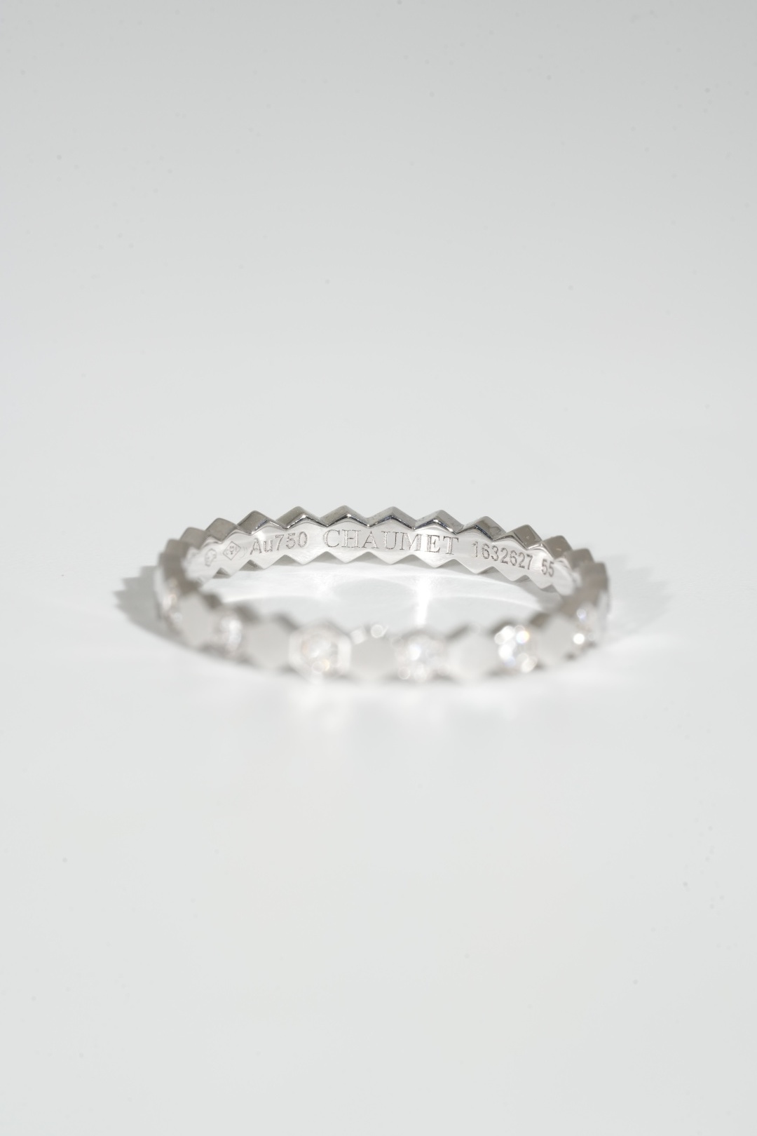 Chaumet Half-Diamond Honeycomb Ring