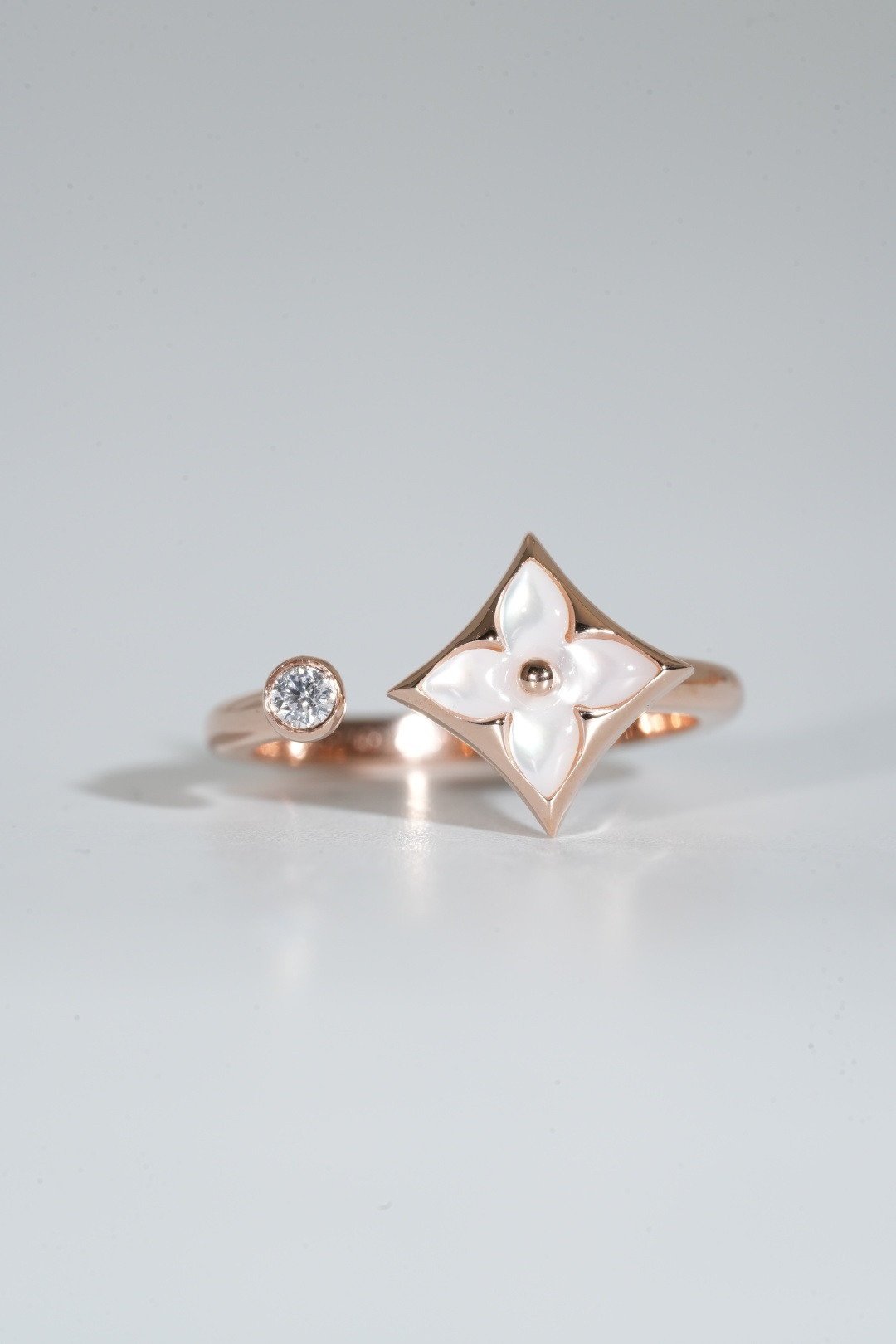 Louis Vuitton Mother-of-Pearl Open Ring