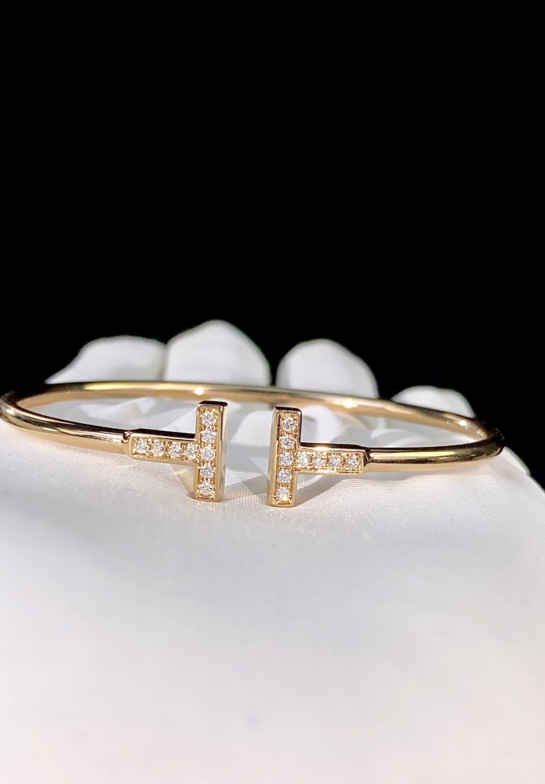 Tiffany T Wire Diamond Bangles