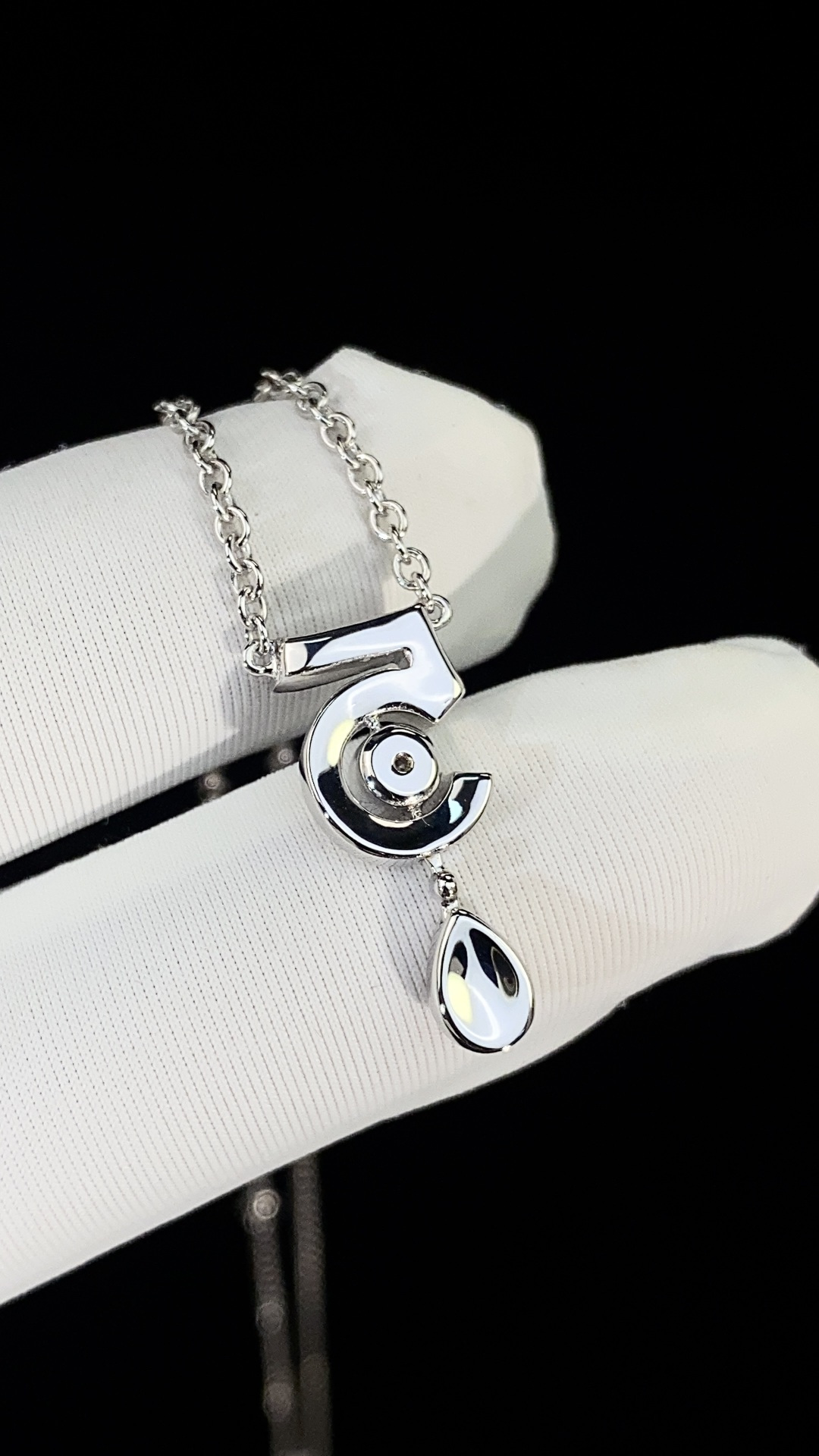 Chanel No.5 Diamond Necklace